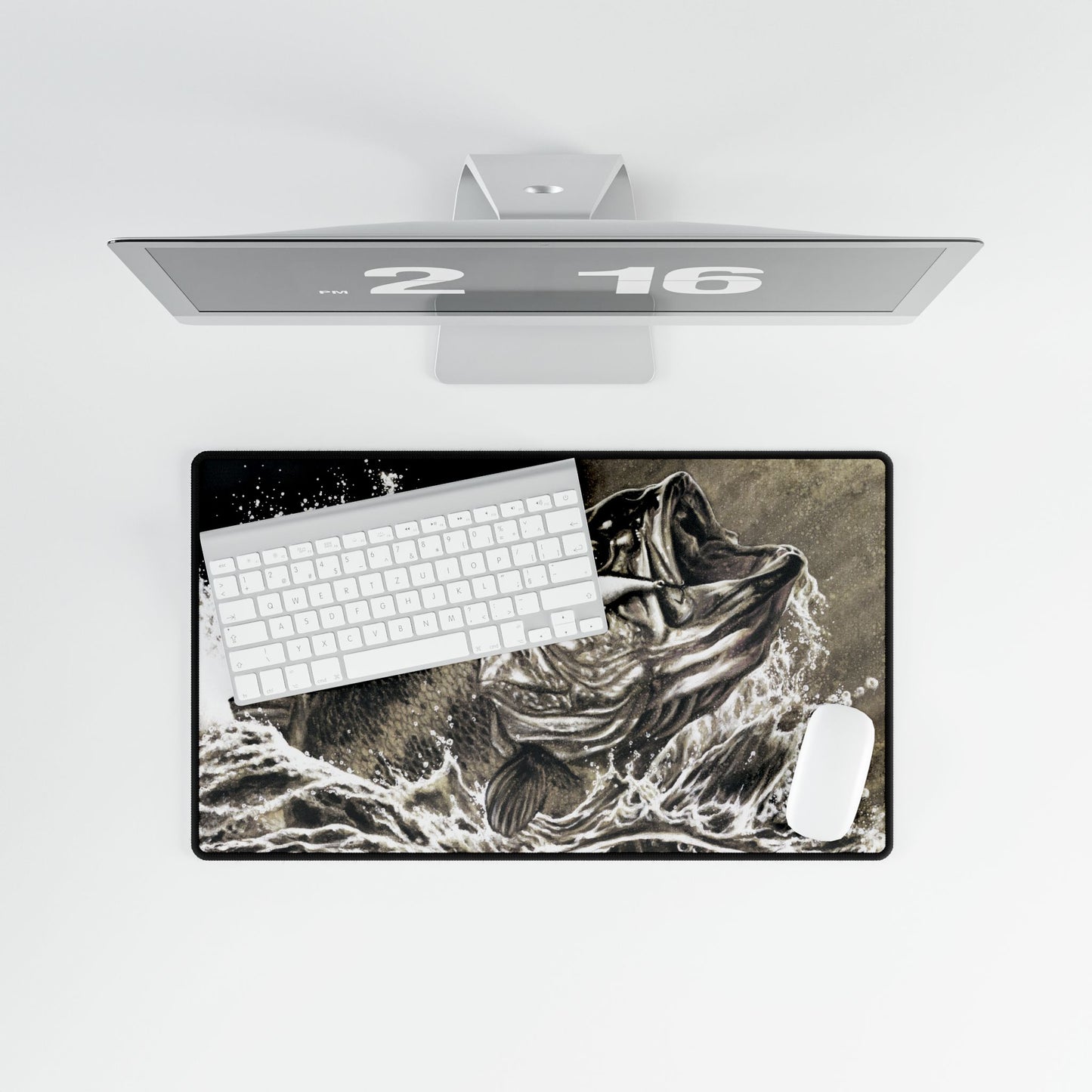 "Hooked" Mouse Pad