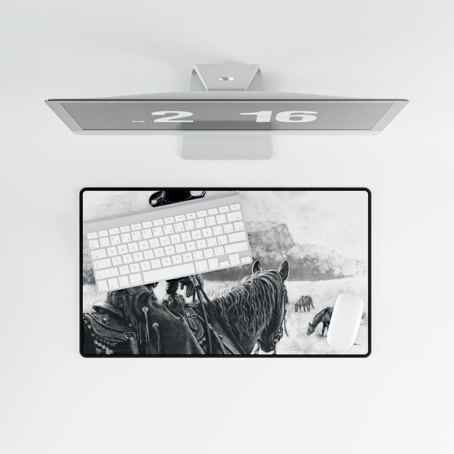 "Bridles and Braids" Mouse Pad