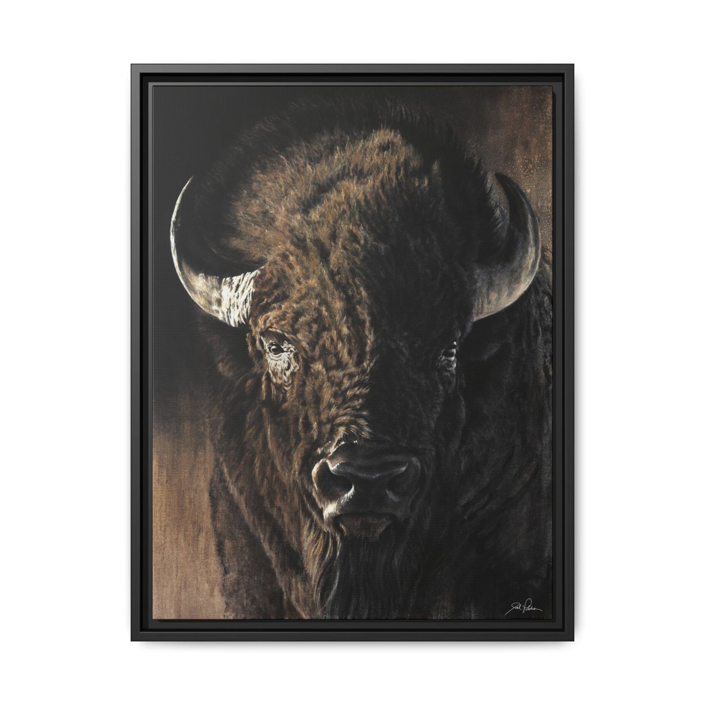"Living Legend" Framed Canvas