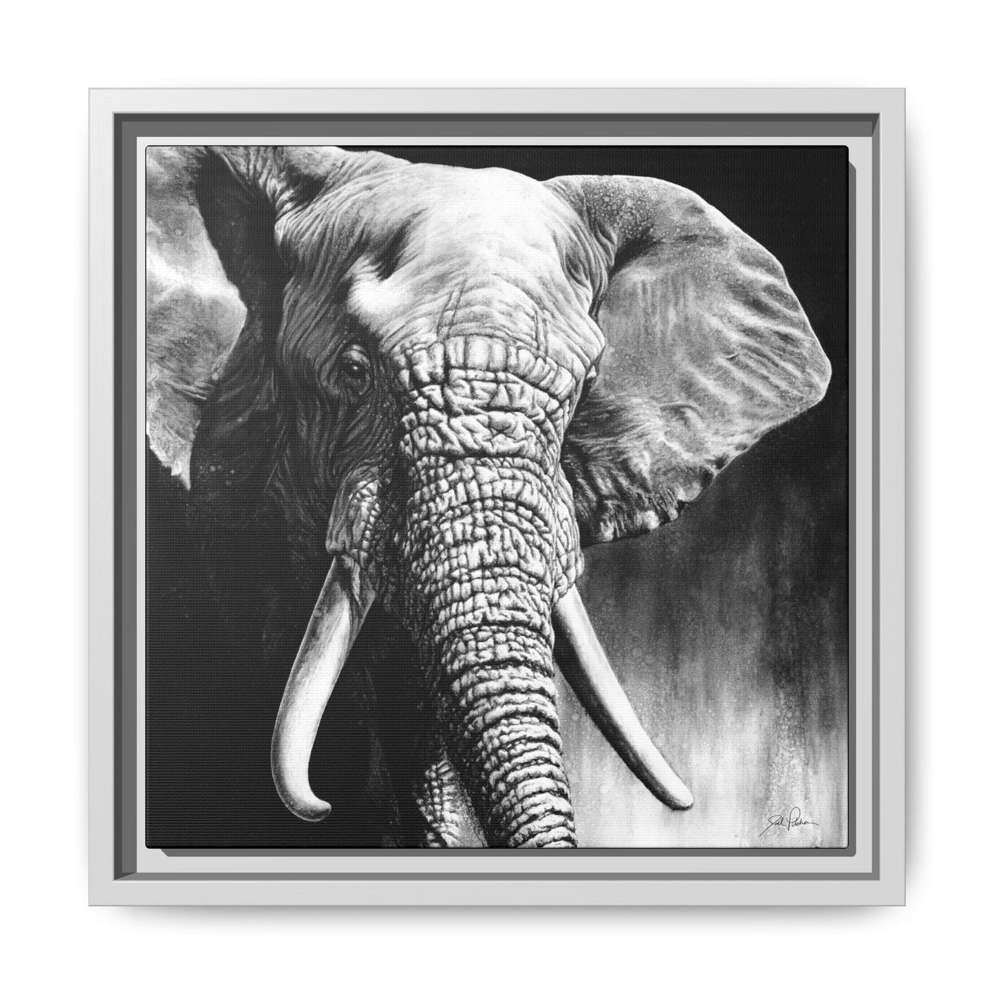 "High & Mighty" Framed Canvas