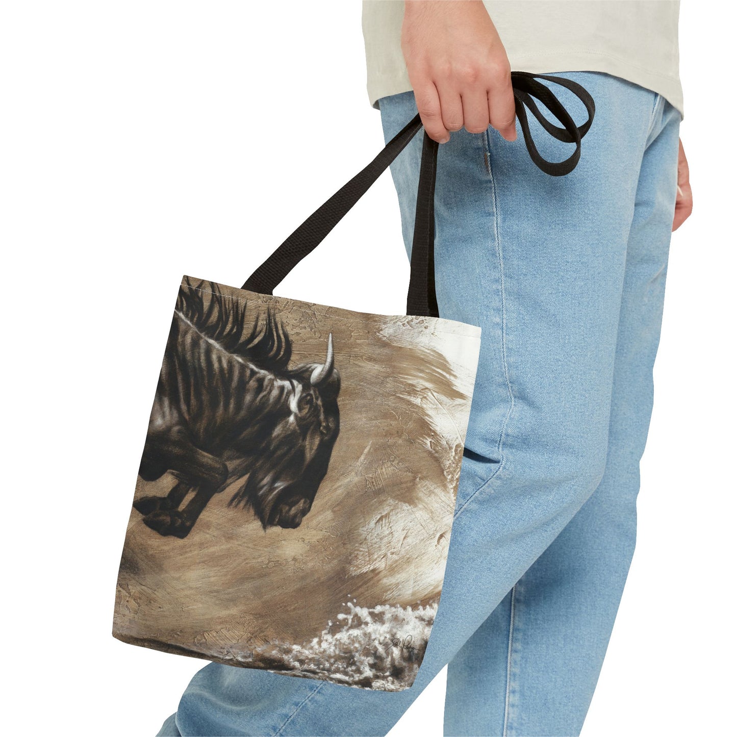"Wildebeest" Tote Bag