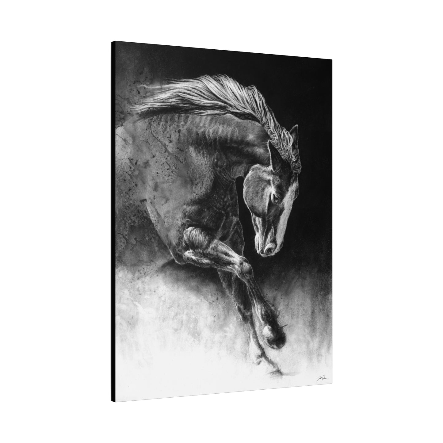 "Unbridled" Stretched Canvas