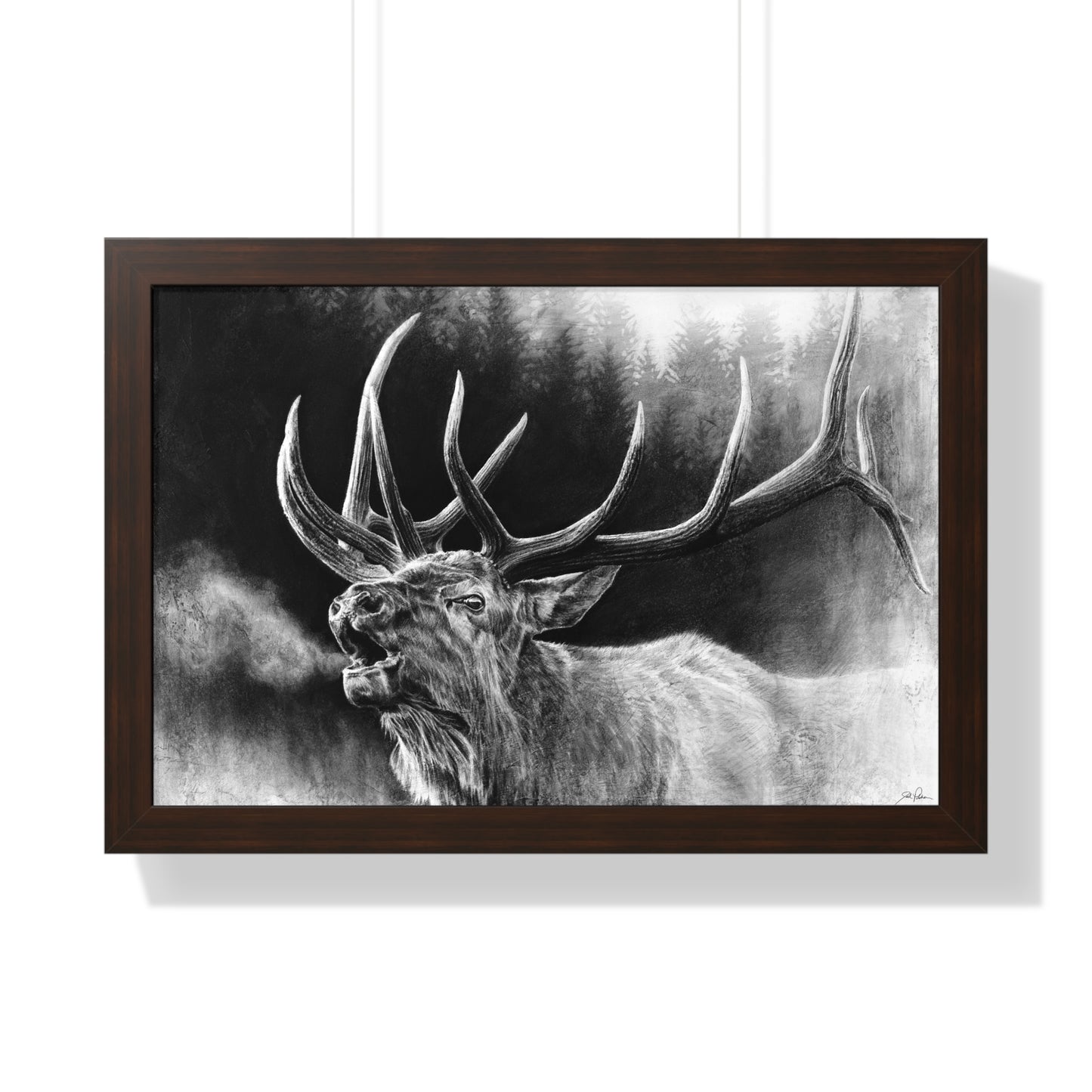 "Bugle Boy" Framed Paper Print