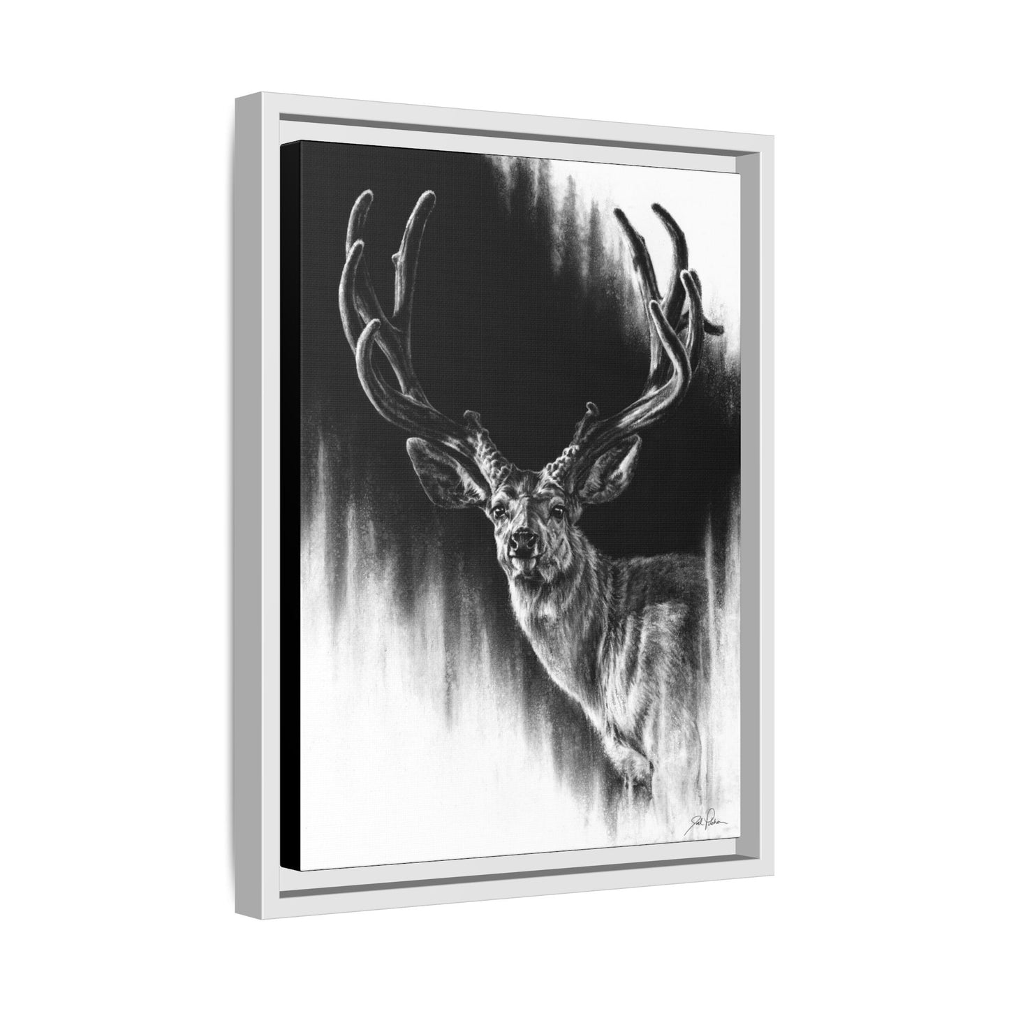 "Summer Swag" Framed Canvas