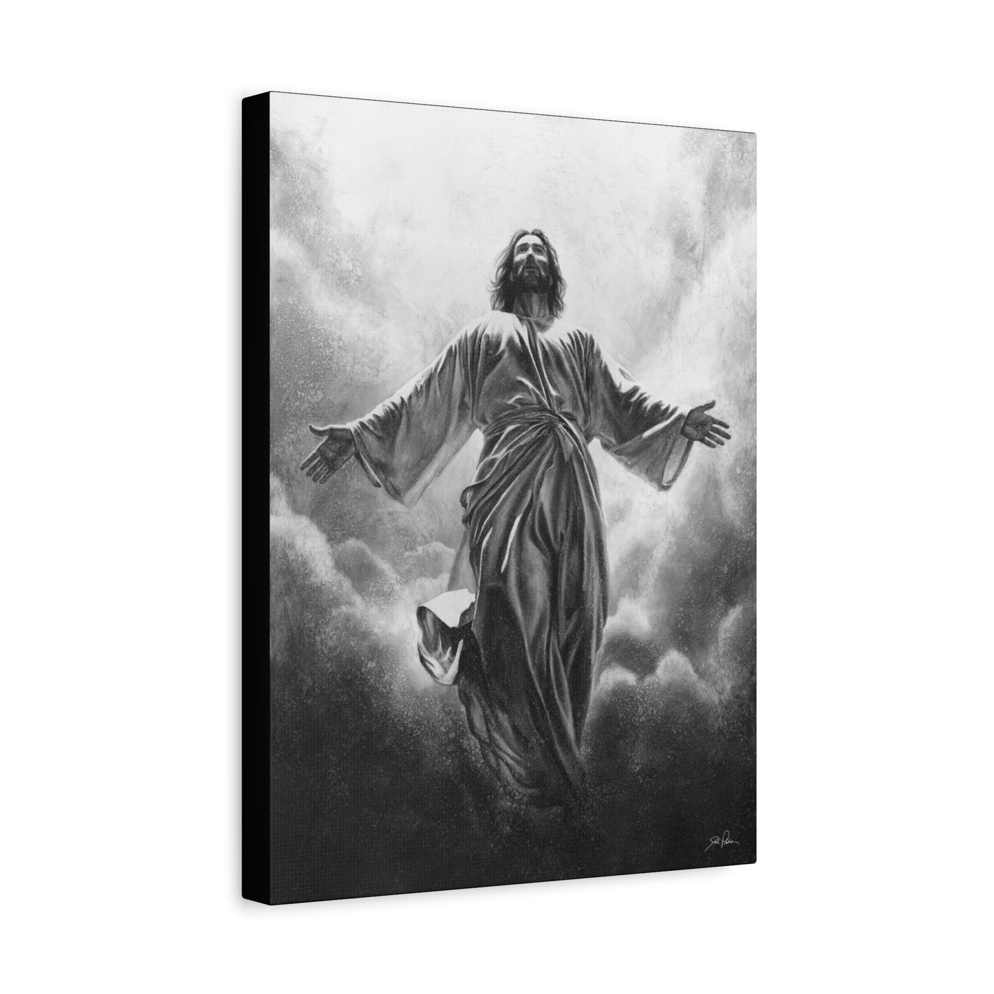 "In His Glory" Stretched Canvas