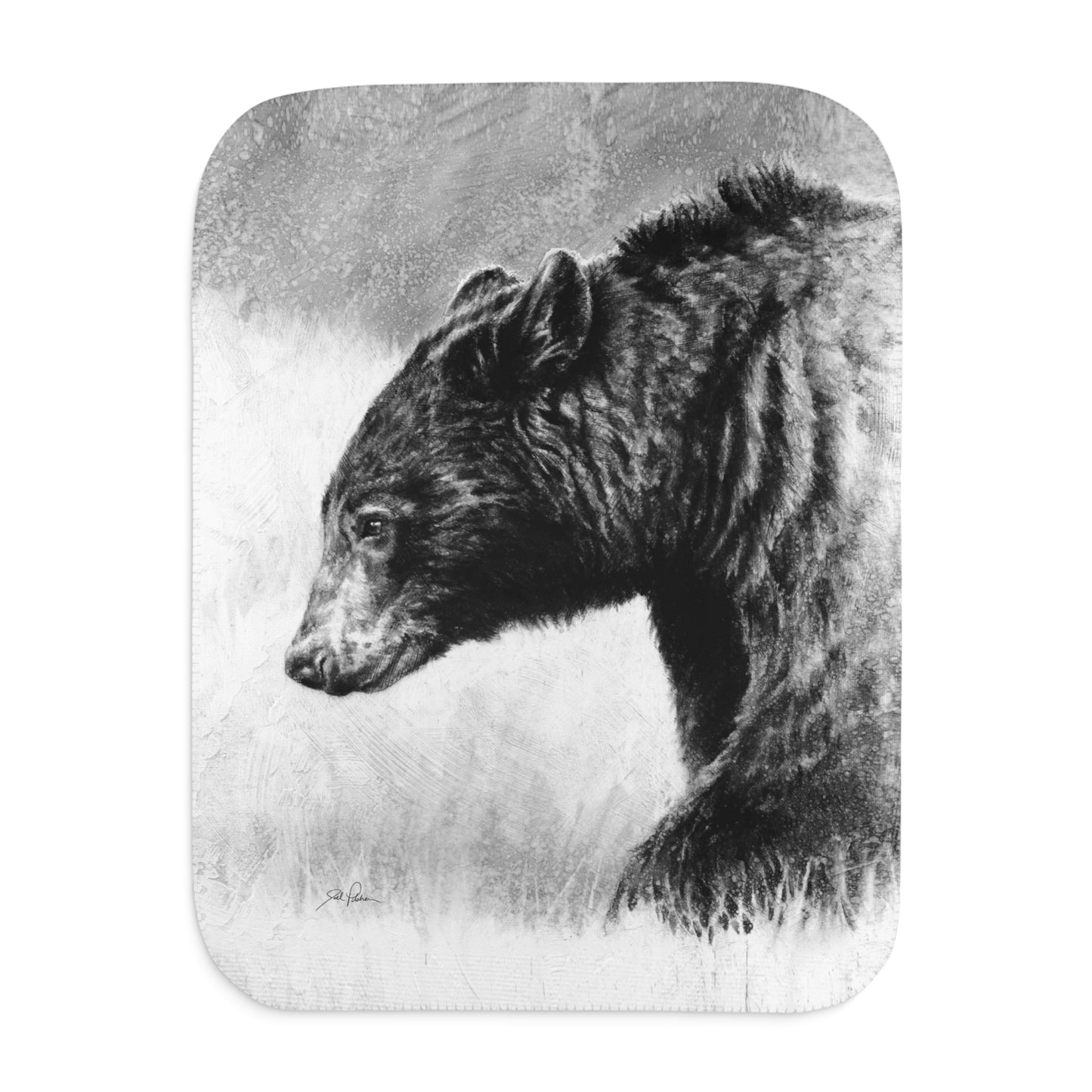 "Burly Bear" Sherpa Blanket.