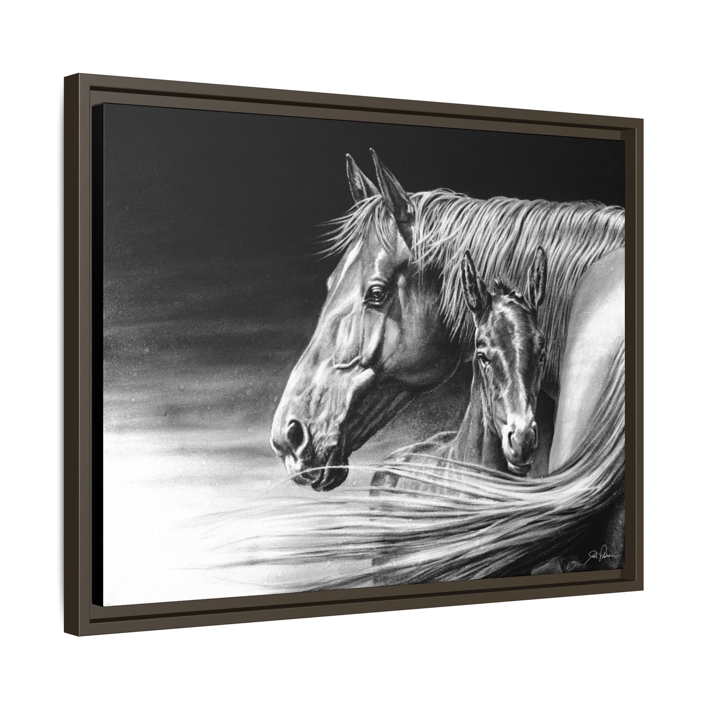 "Safe and Sound" Framed Canvas