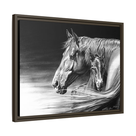 "Safe and Sound" Framed Canvas