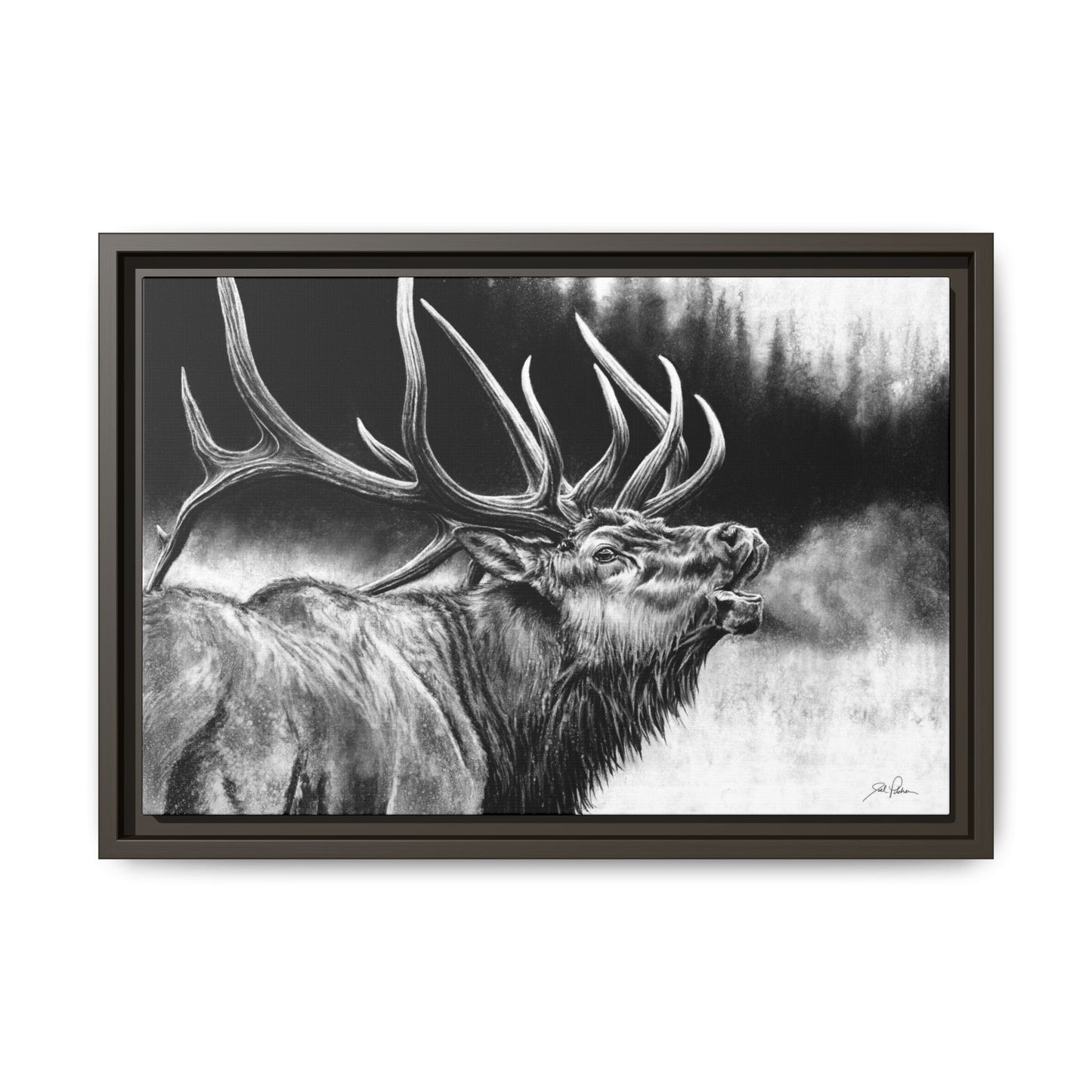"Autumn Anthem" Framed Canvas