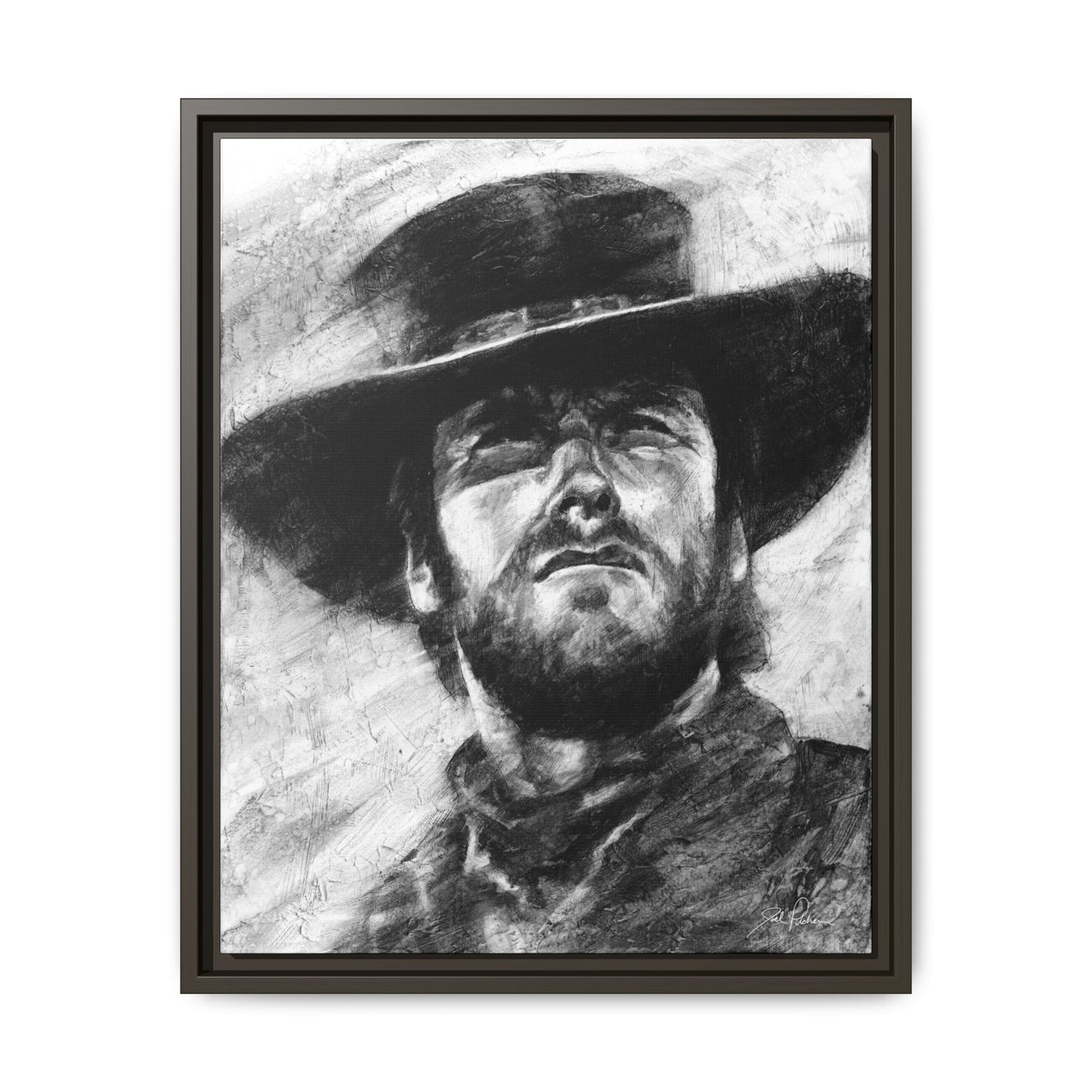 "Eastwood" Framed Canvas