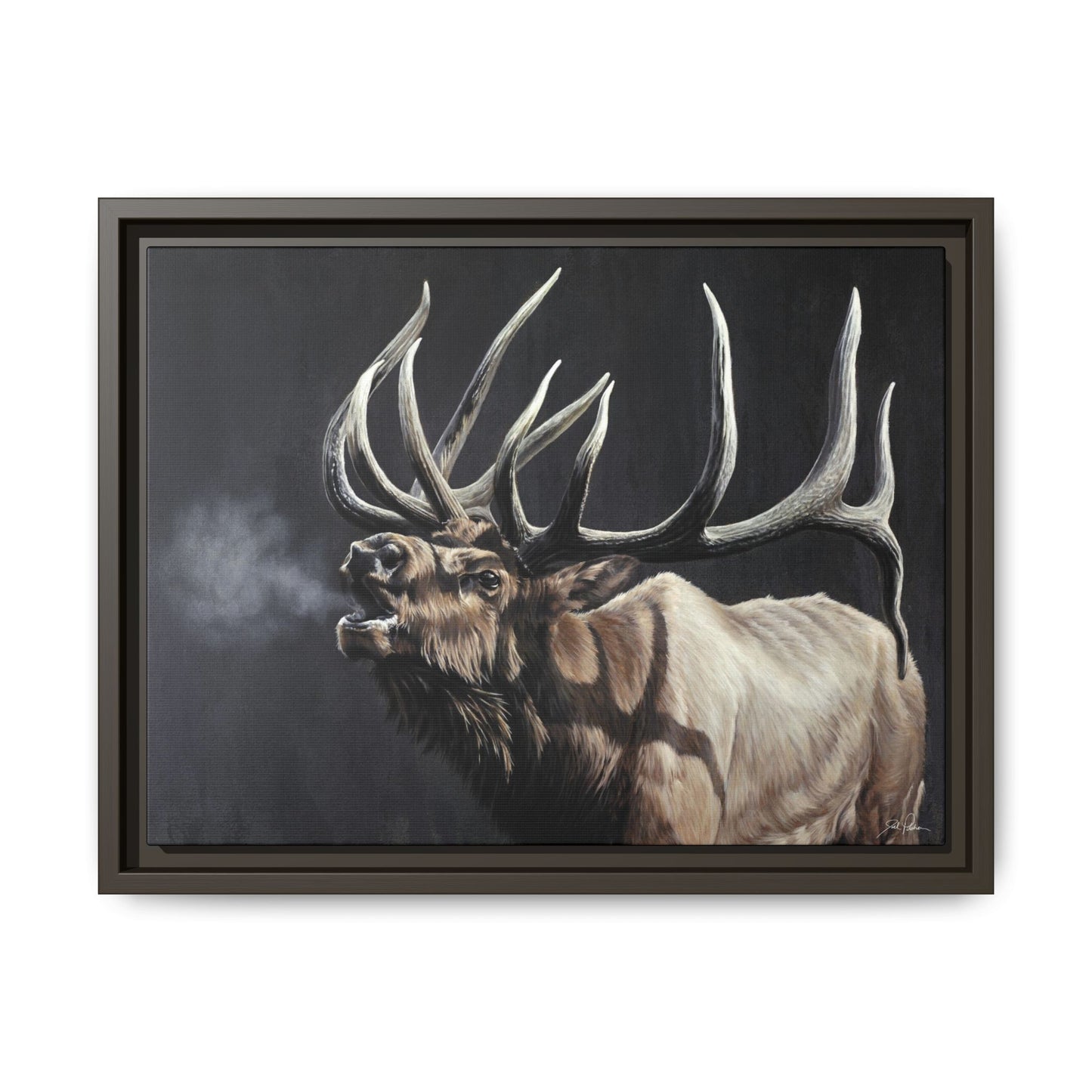 "Royal Persuasion" Framed Canvas