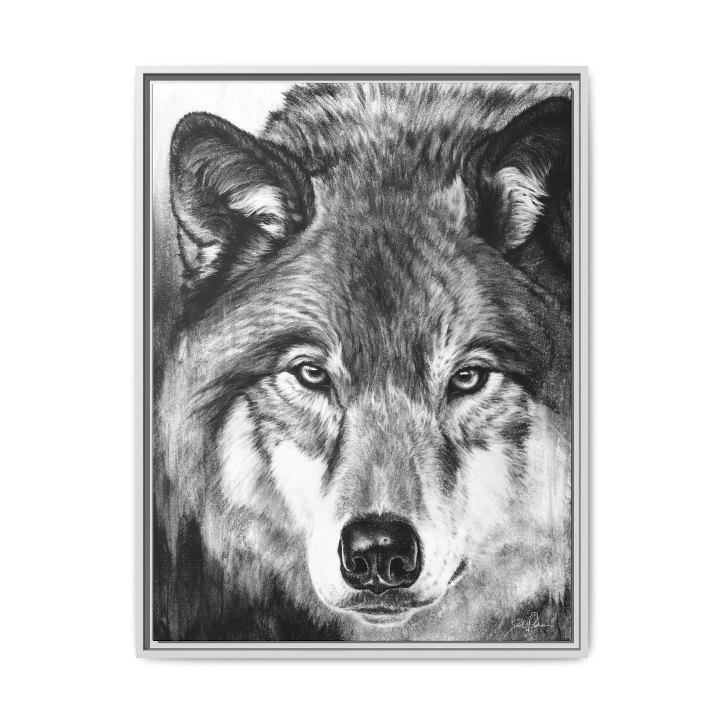 "I See You" Framed Canvas