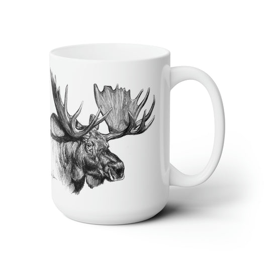 Moose Sketch Mug
