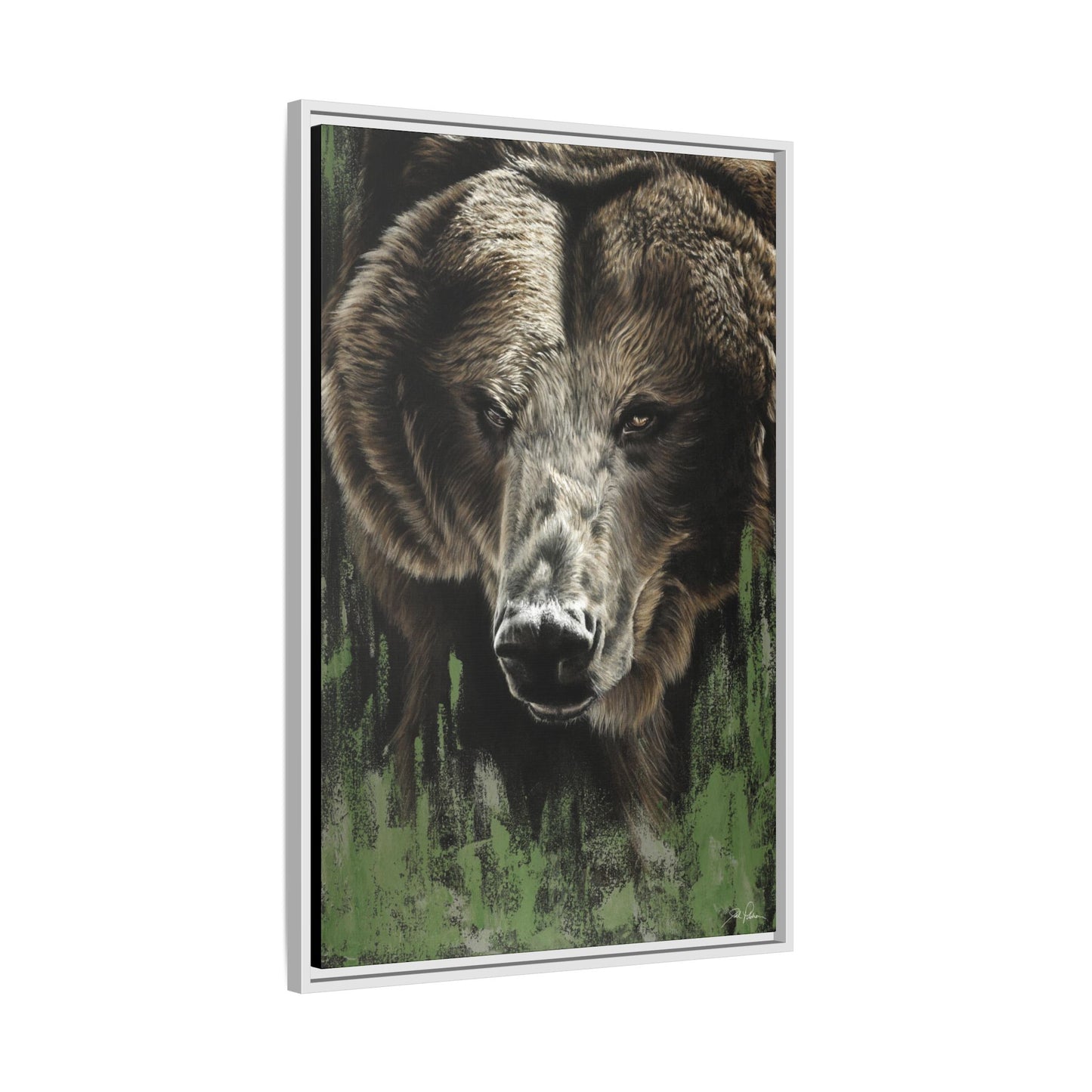 "Beast" Framed Canvas