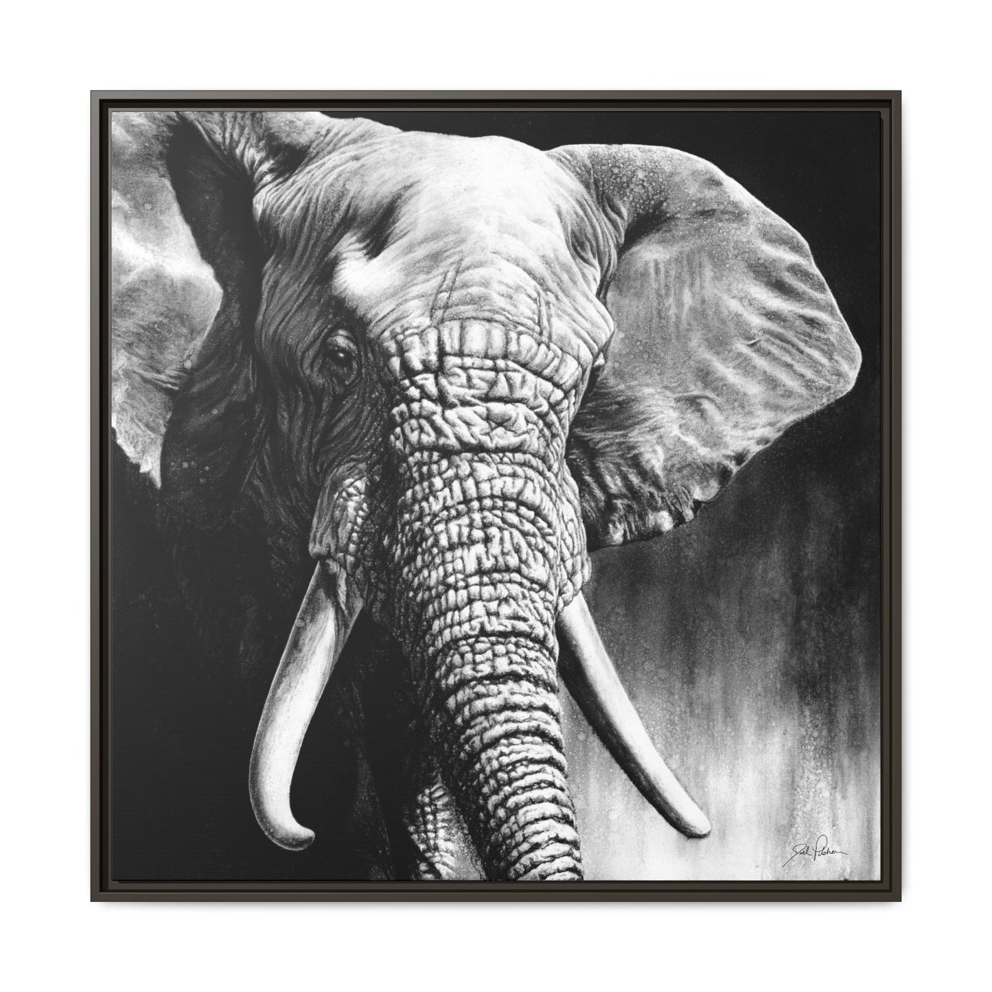 "High & Mighty" Framed Canvas