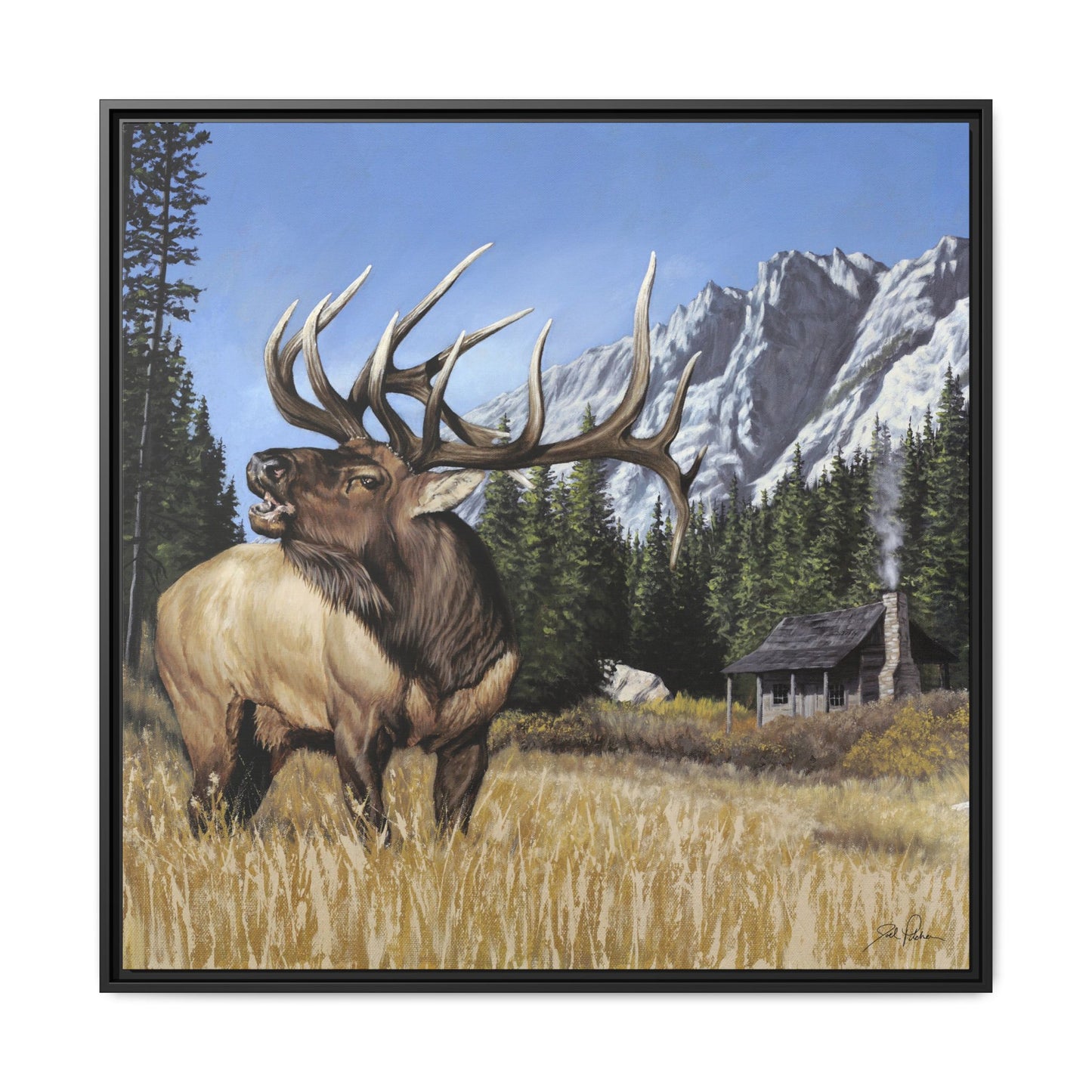 "Sanctuary" Framed Canvas