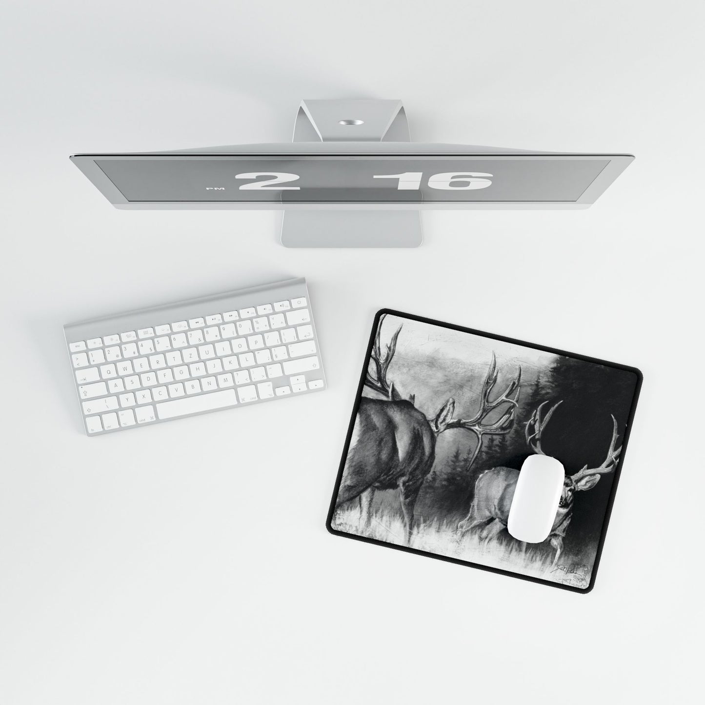"Face Off" Mouse Pad