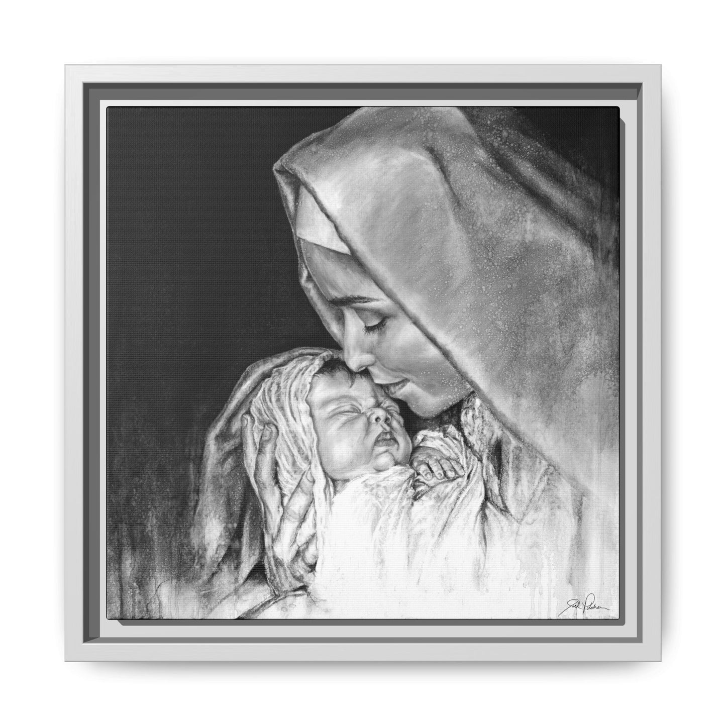 "King of Kings" Framed Canvas