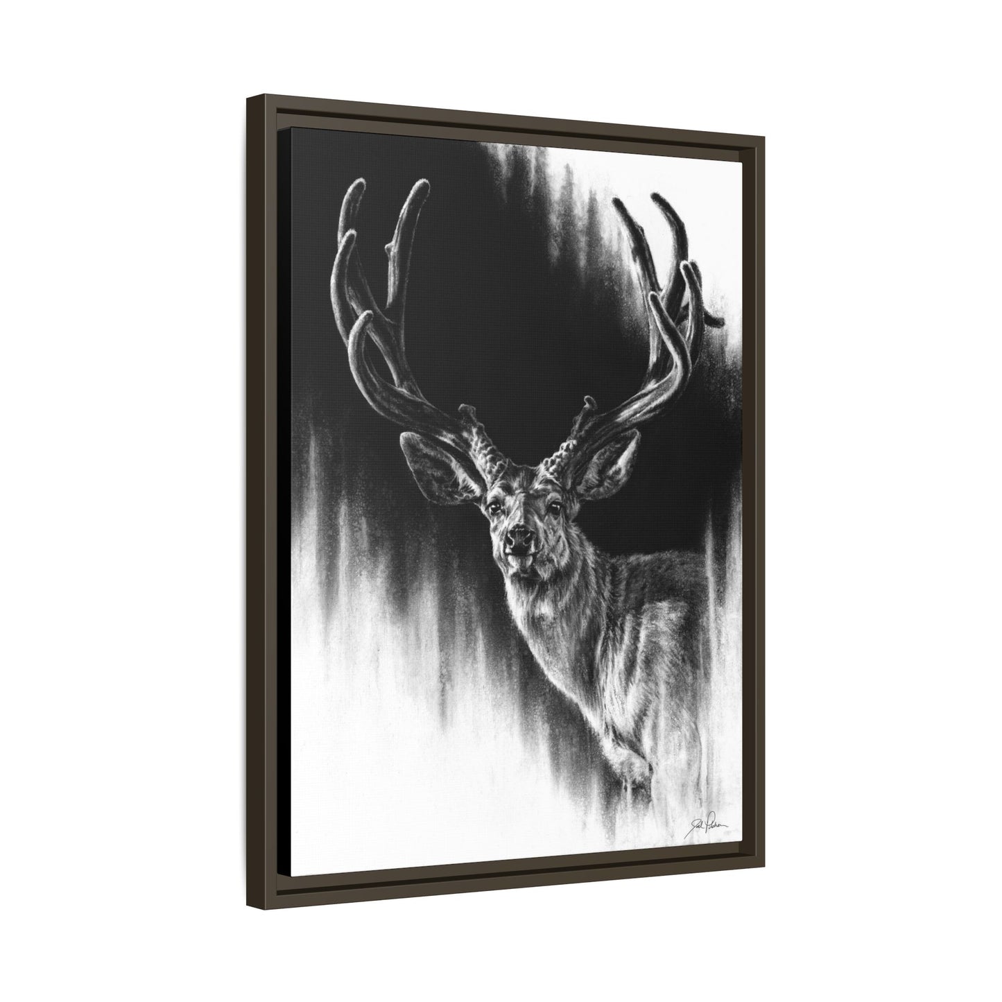 "Summer Swag" Framed Canvas