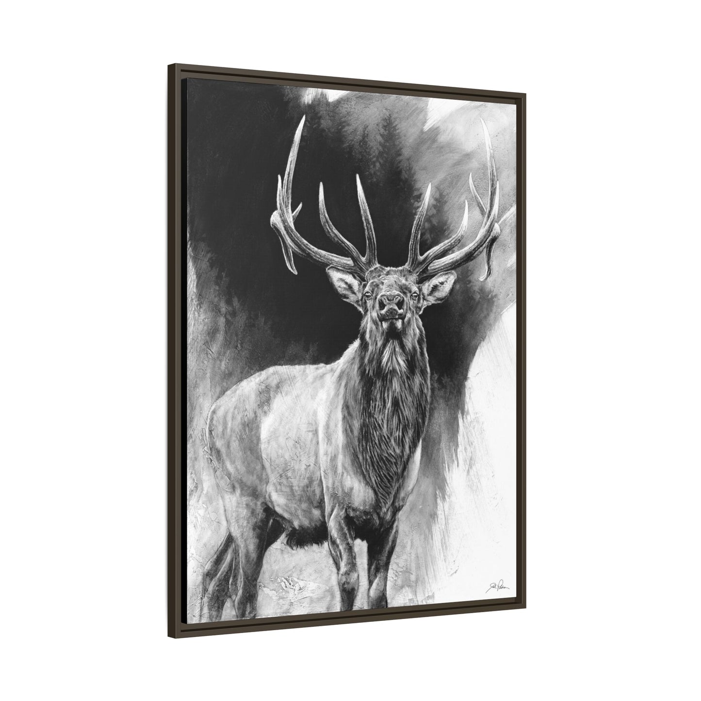 "Standing Tall" Framed Canvas