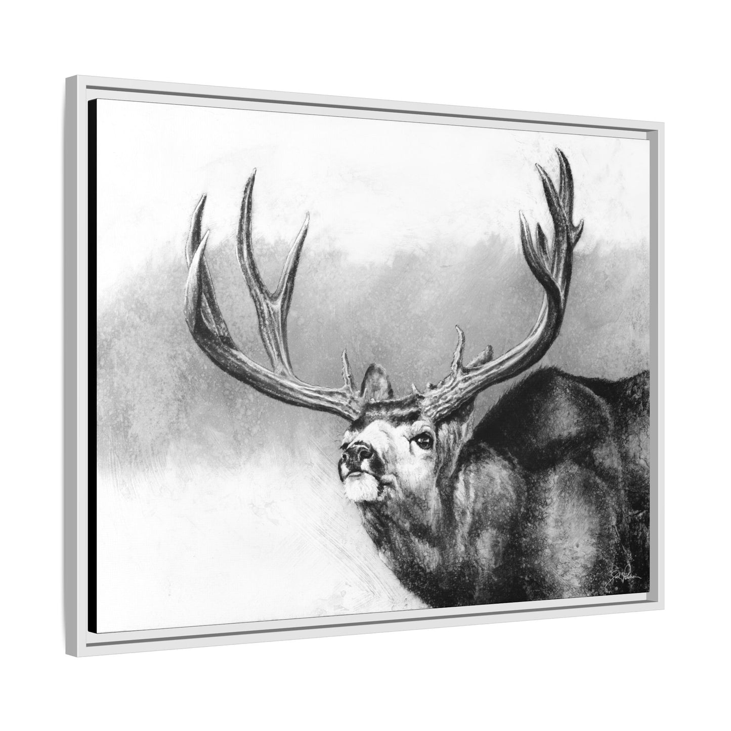"Heavy & Wide" Framed Canvas