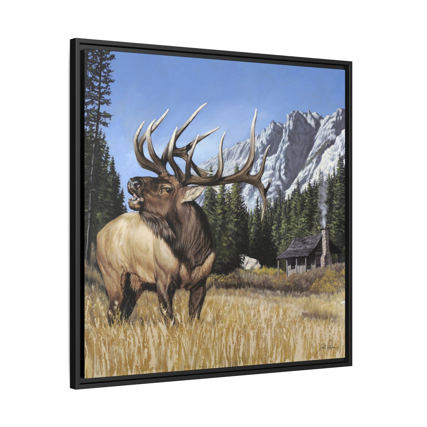 "Sanctuary" Framed Canvas