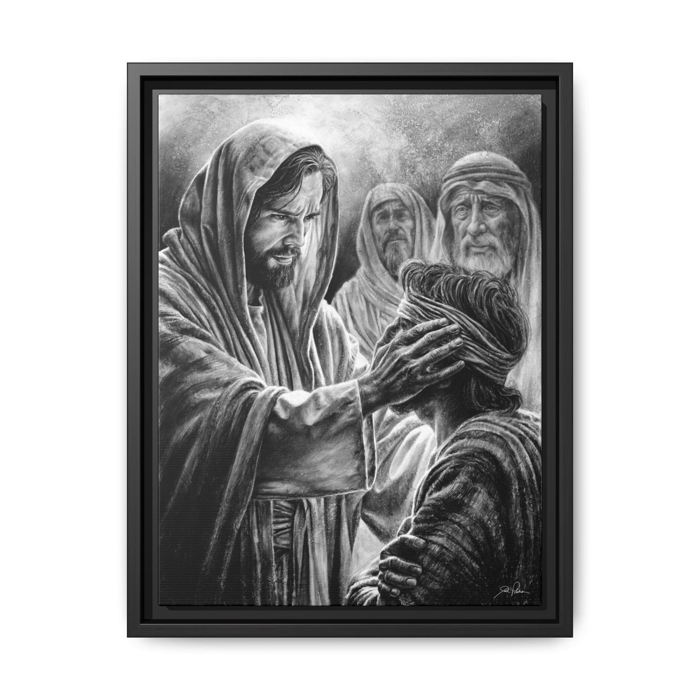 "That We May See" Framed Canvas