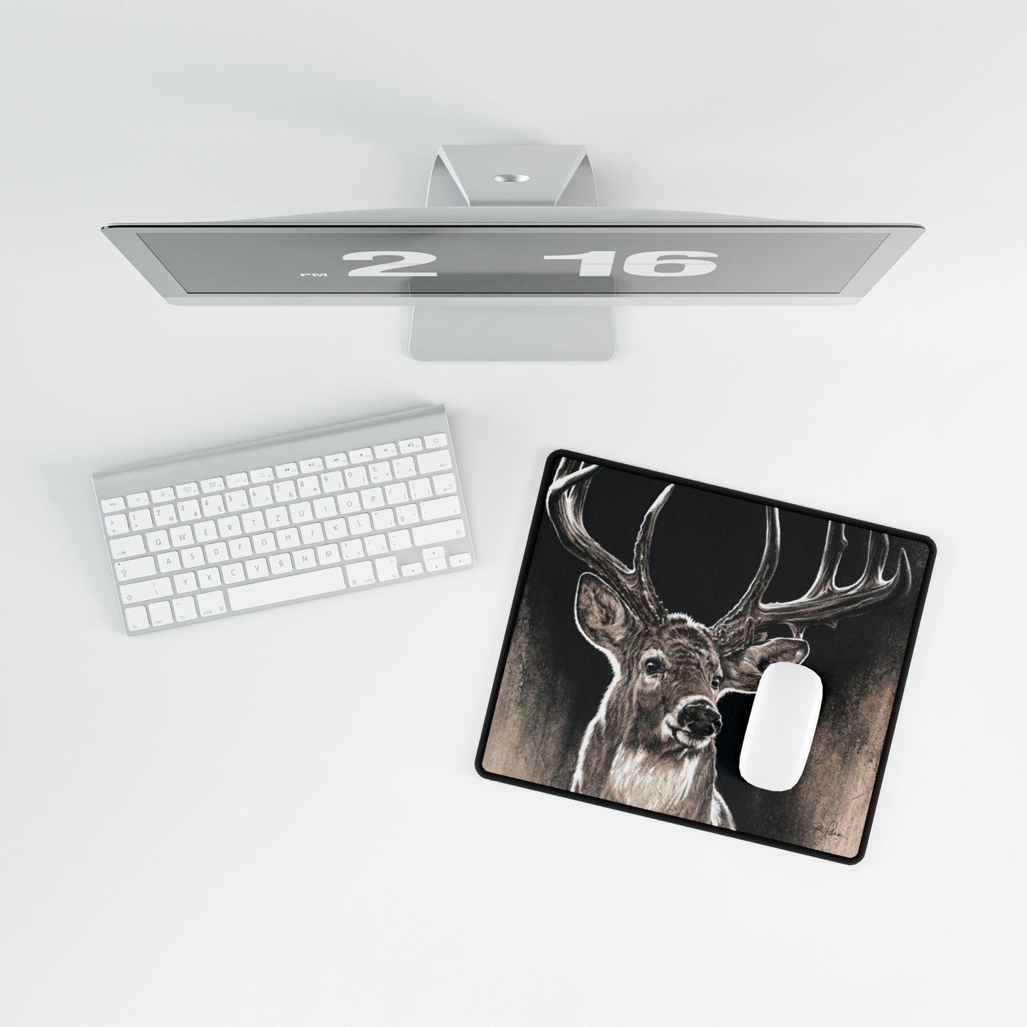 "Backlit Buck" Mouse Pad