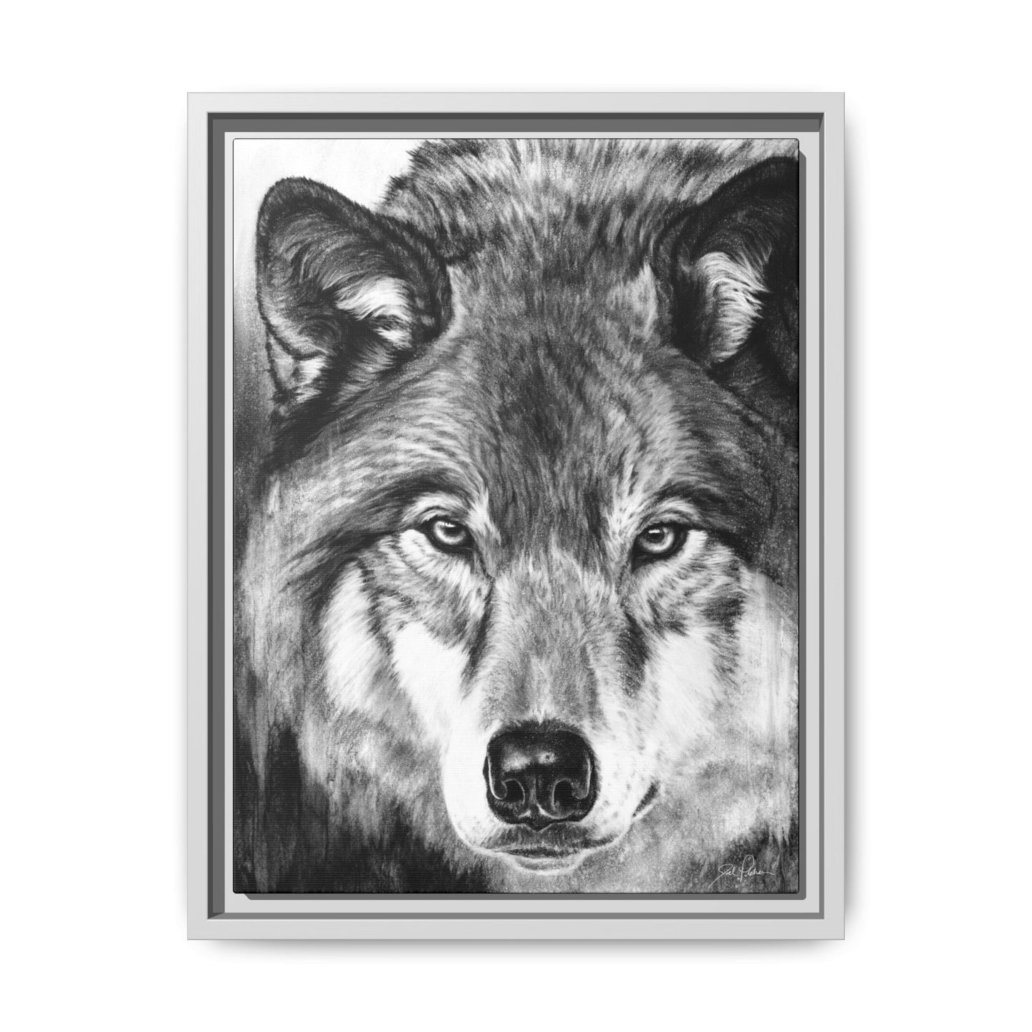 "I See You" Framed Canvas
