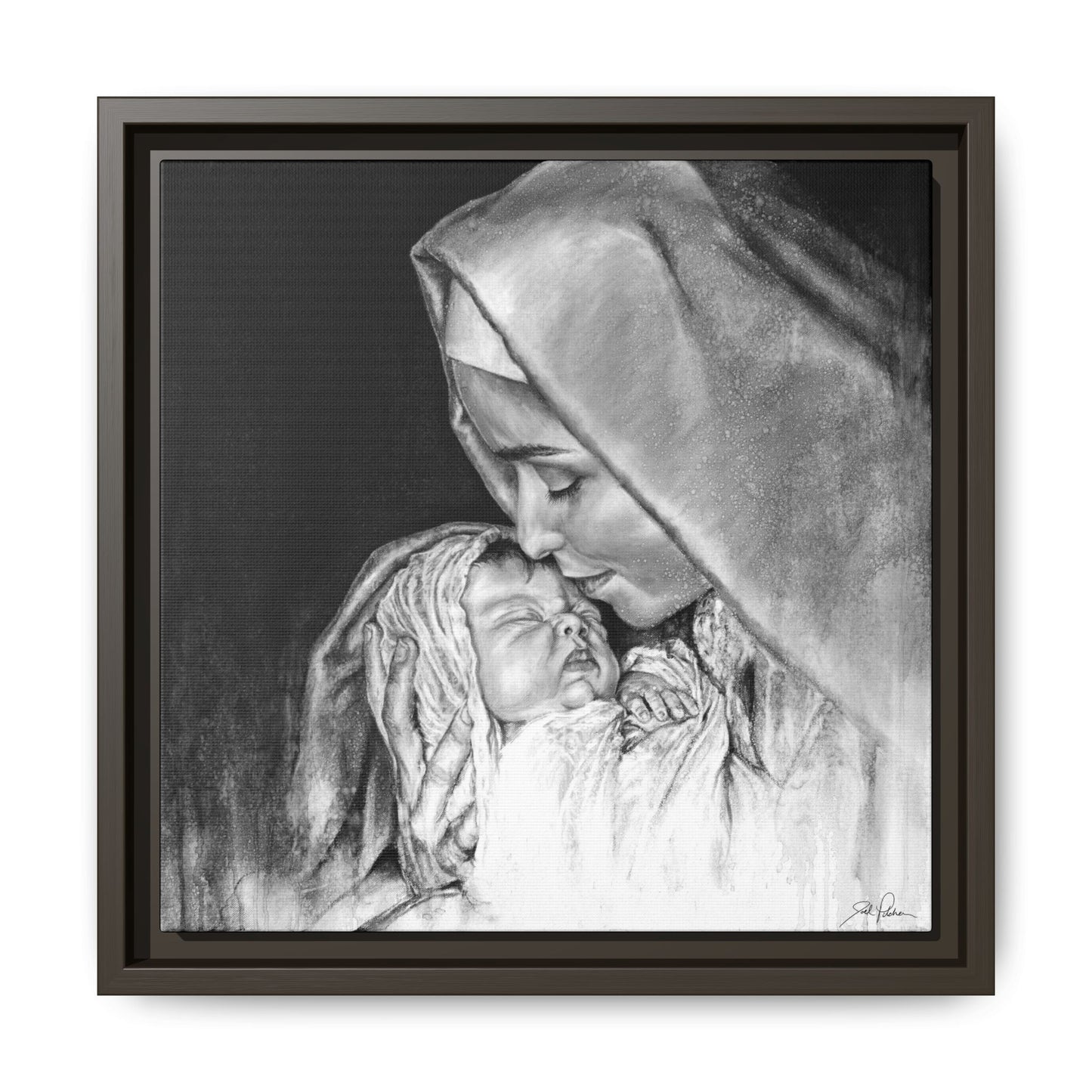 "King of Kings" Framed Canvas