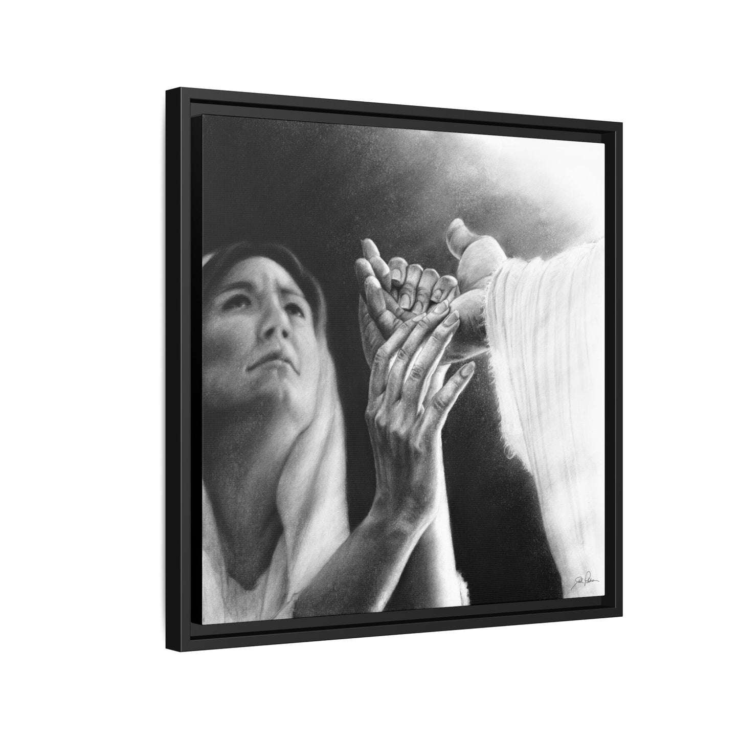 "Be of Good Comfort" Framed Canvas