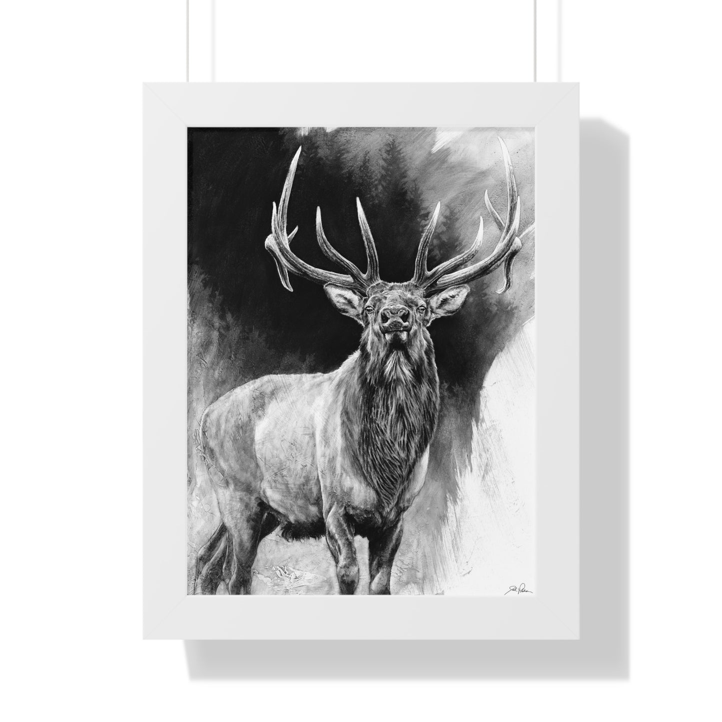 "Standing Tall" Framed Paper Print