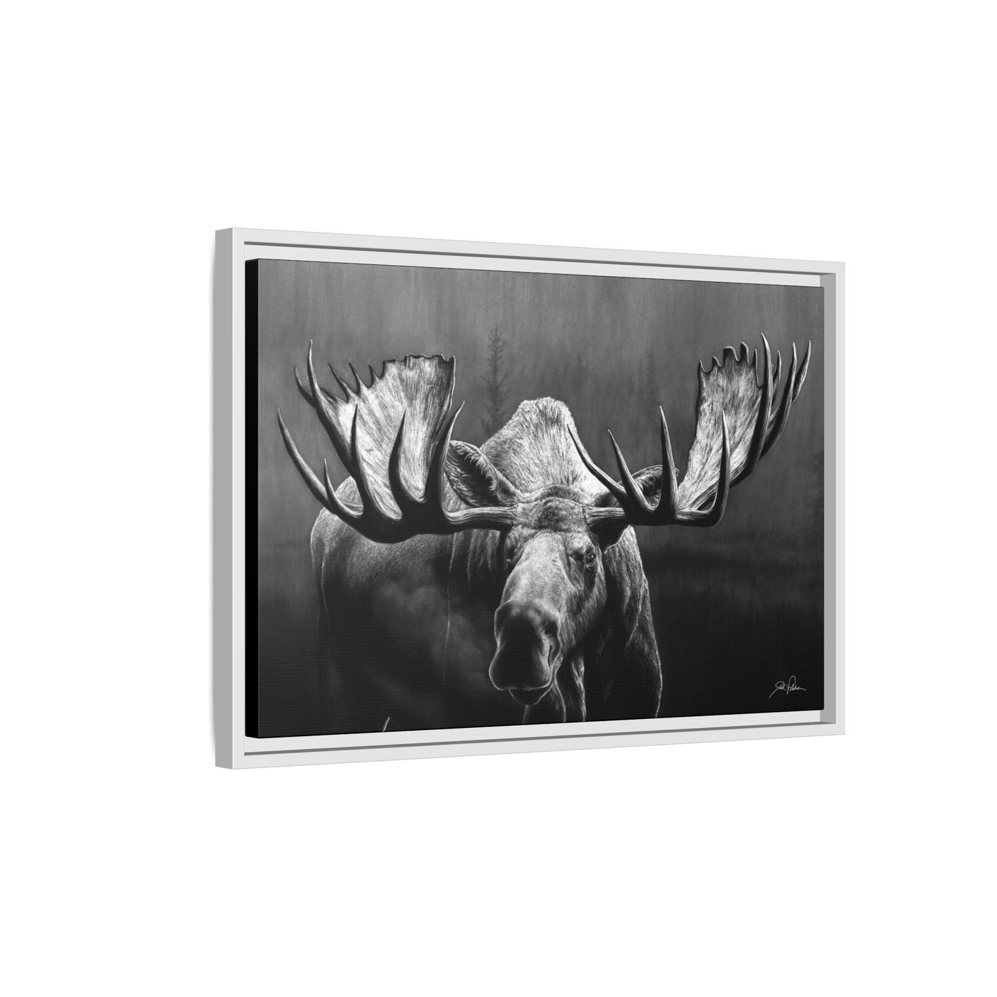 "Wide Load" Framed Canvas