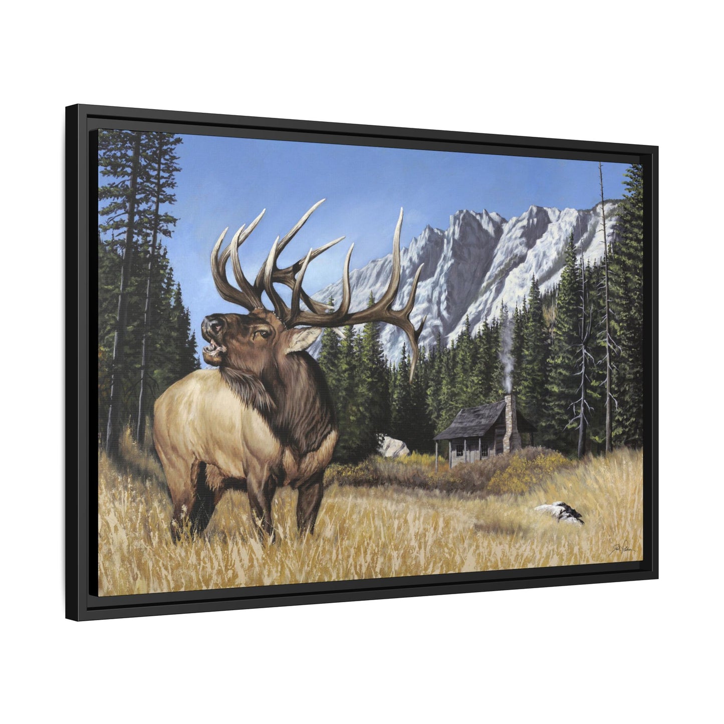 "Sanctuary" Framed Canvas