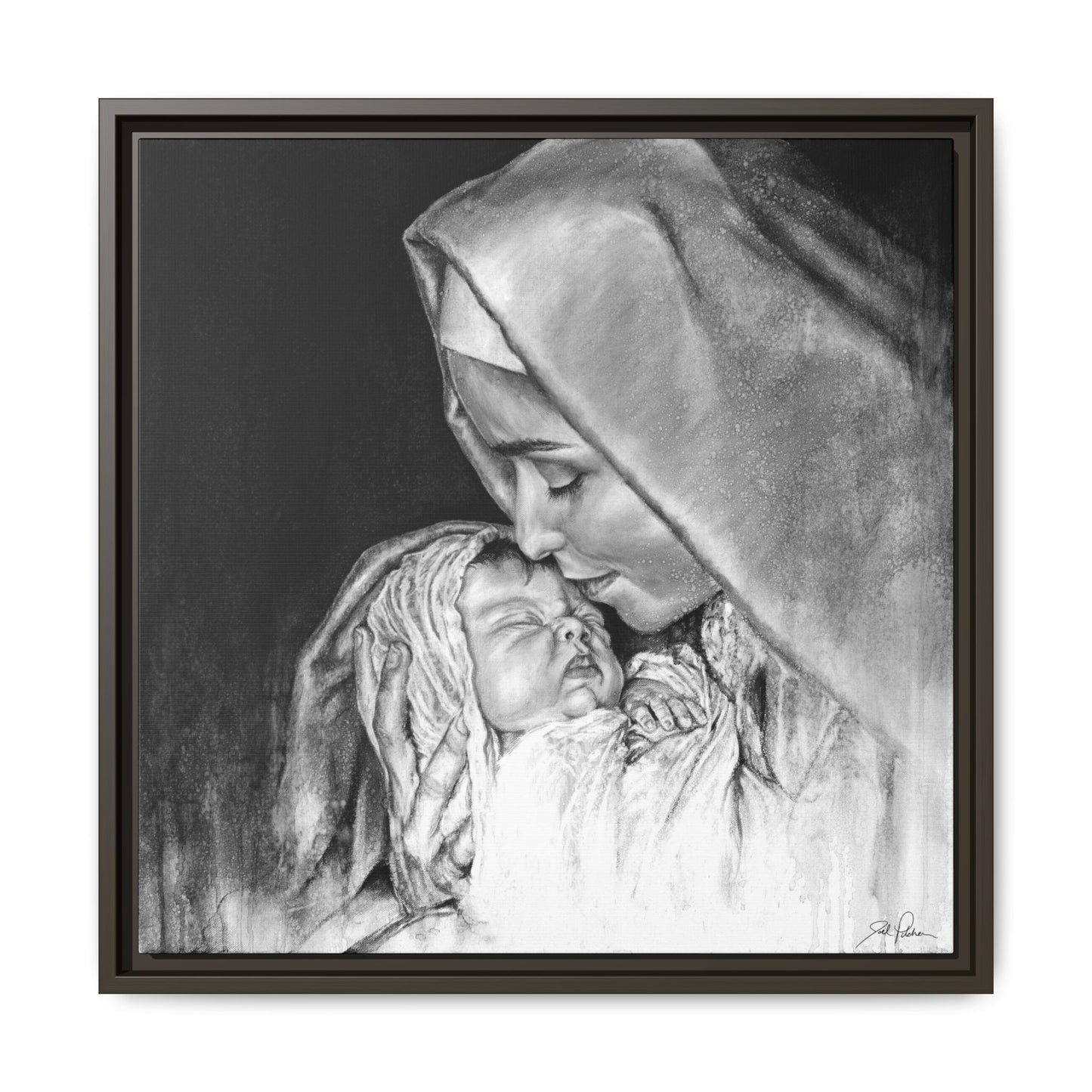 "King of Kings" Framed Canvas