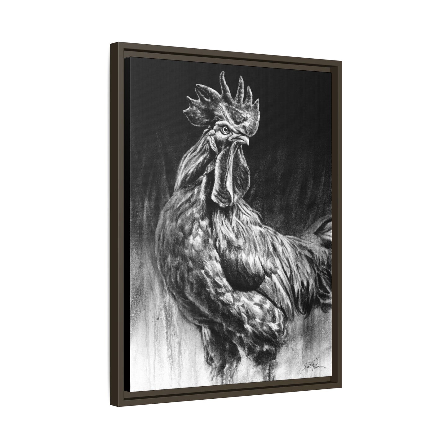 "Yard Boss" Framed Canvas