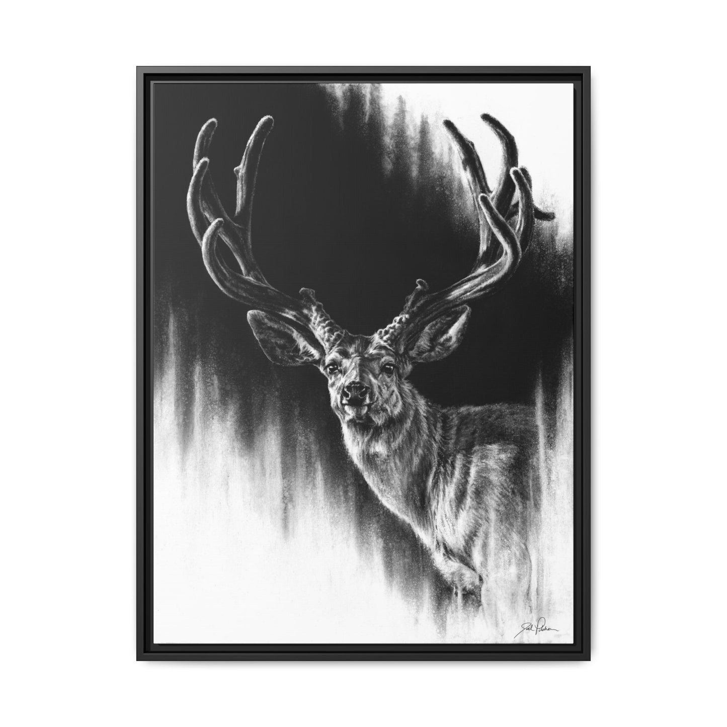 "Summer Swag" Framed Canvas