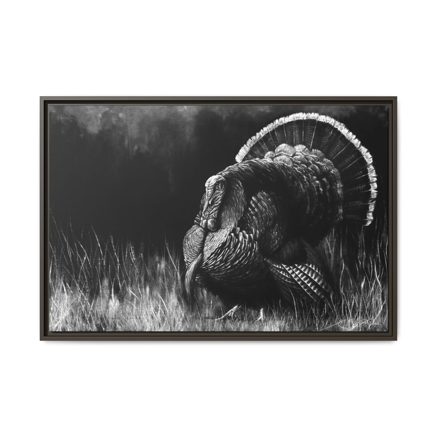 "Light It Up" Framed Canvas