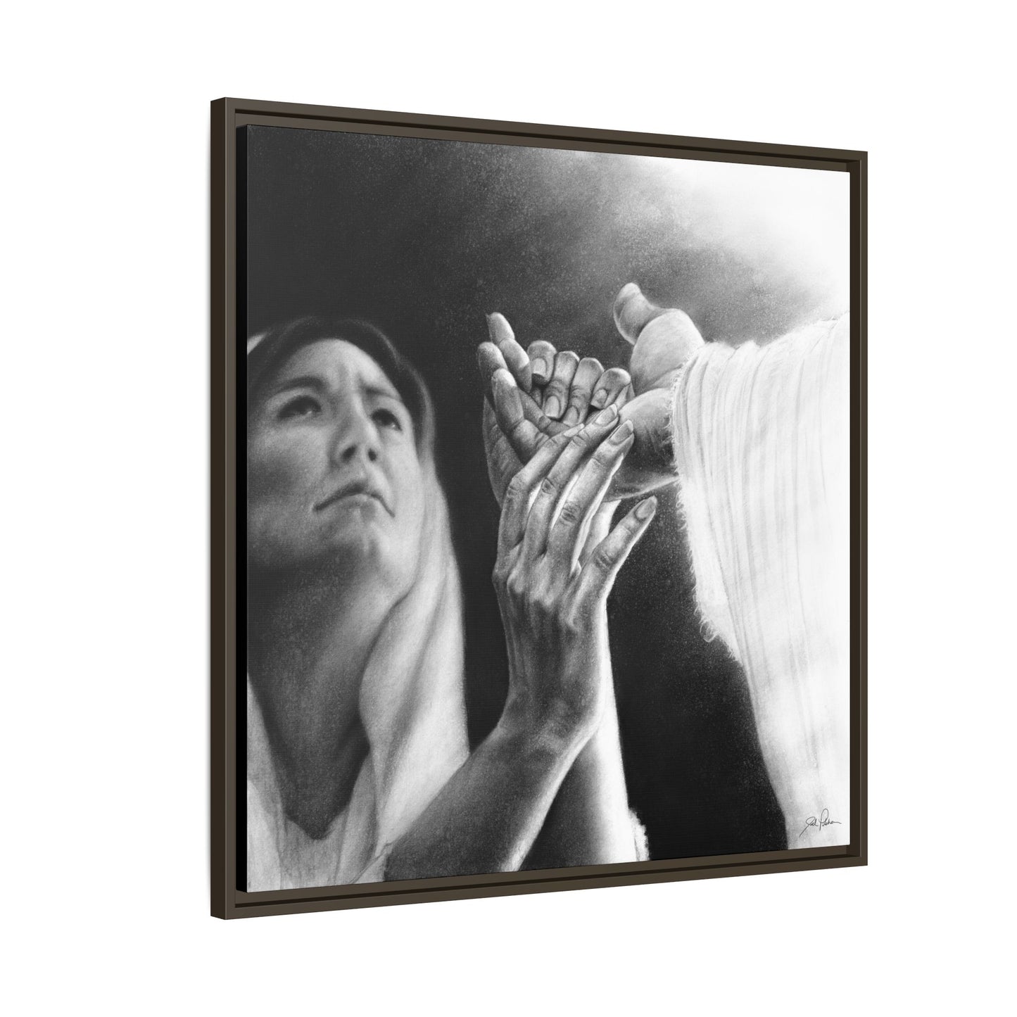 "Be of Good Comfort" Framed Canvas