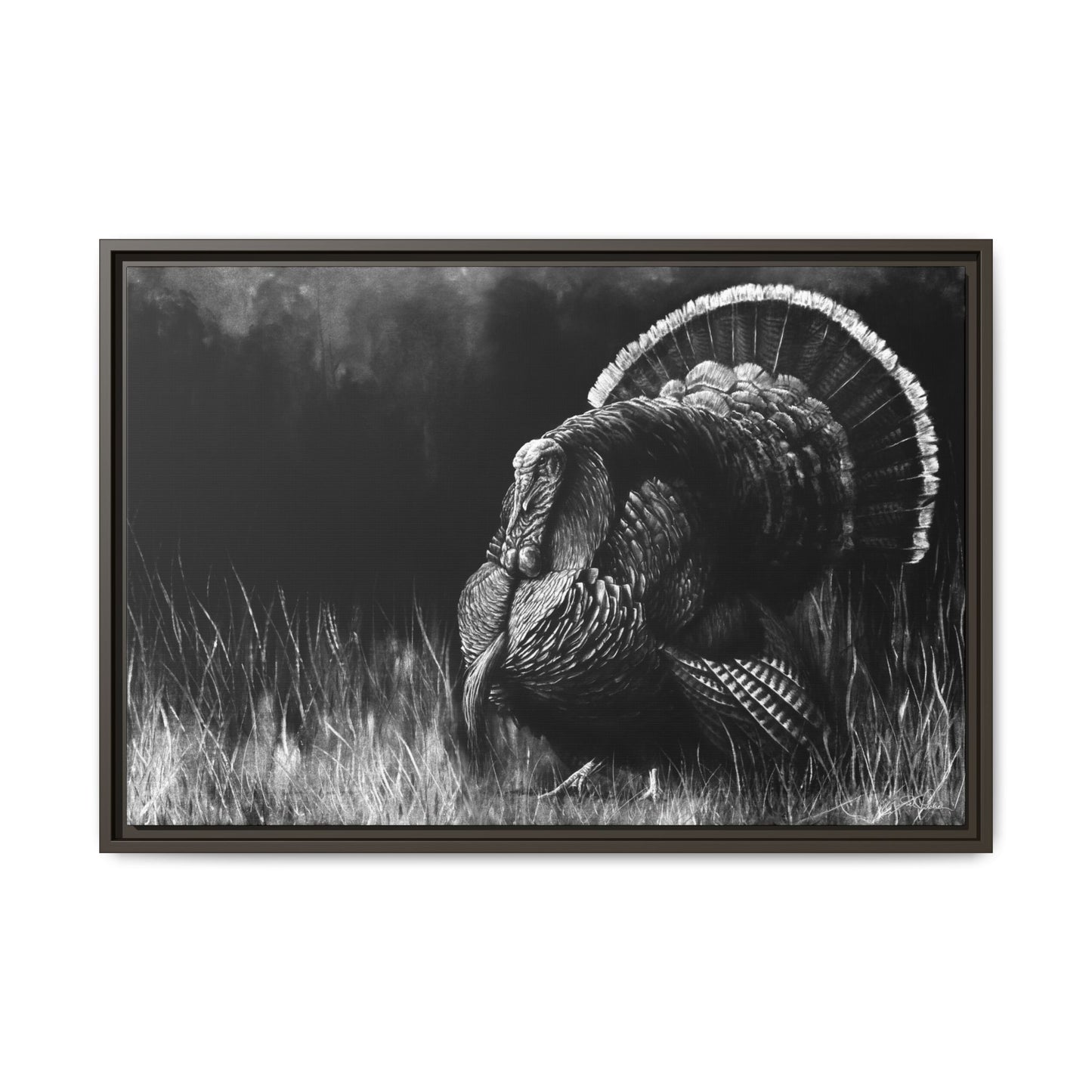 "Light It Up" Framed Canvas