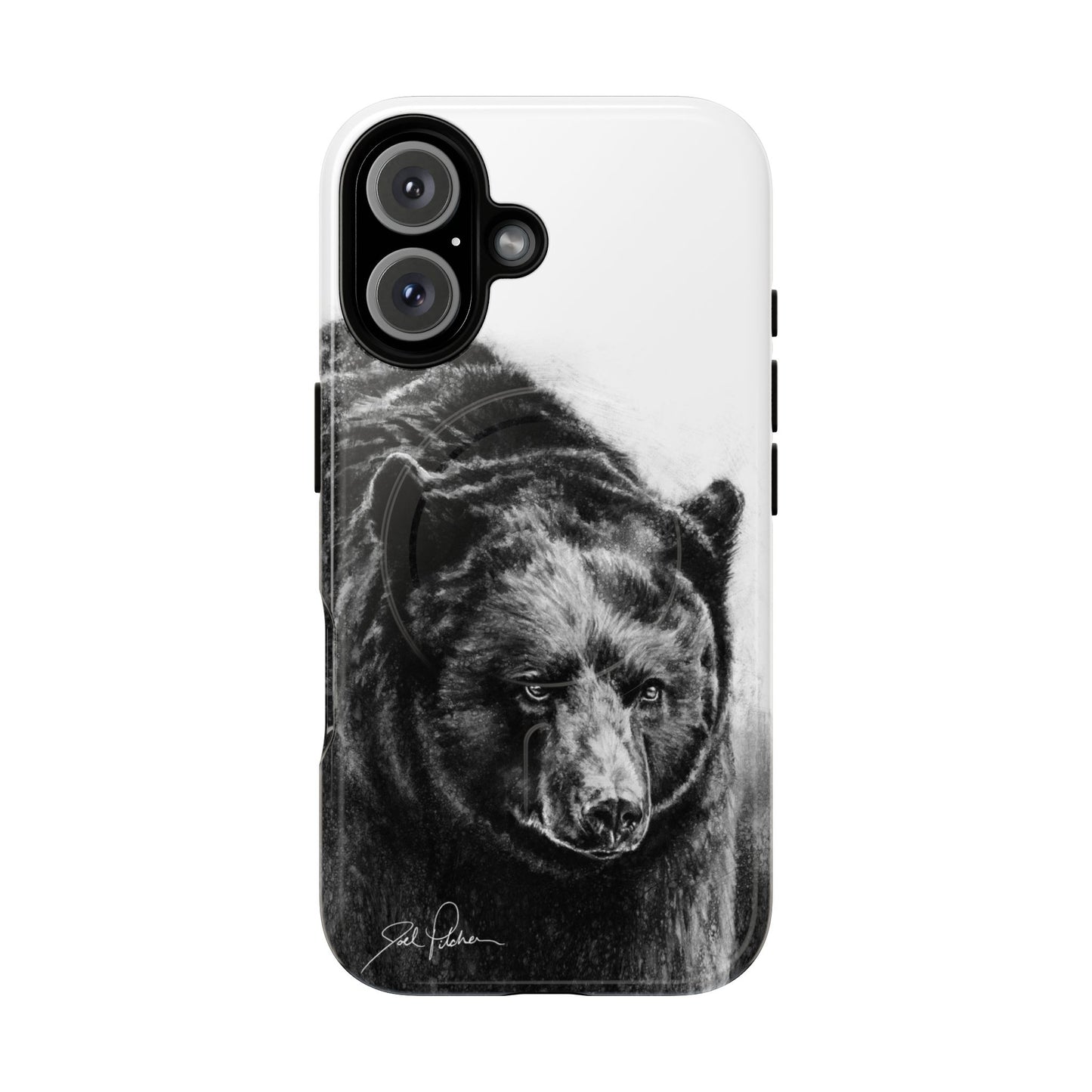 "Black Bear" Magnetic Tough Case