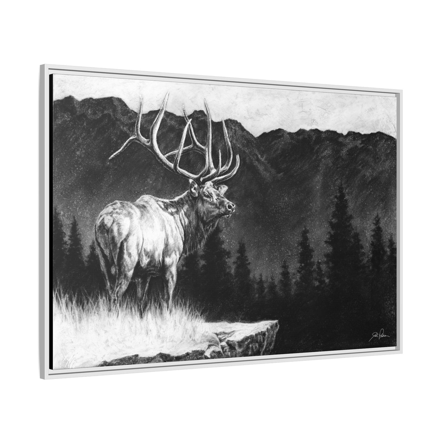 "Relentless" Framed Canvas