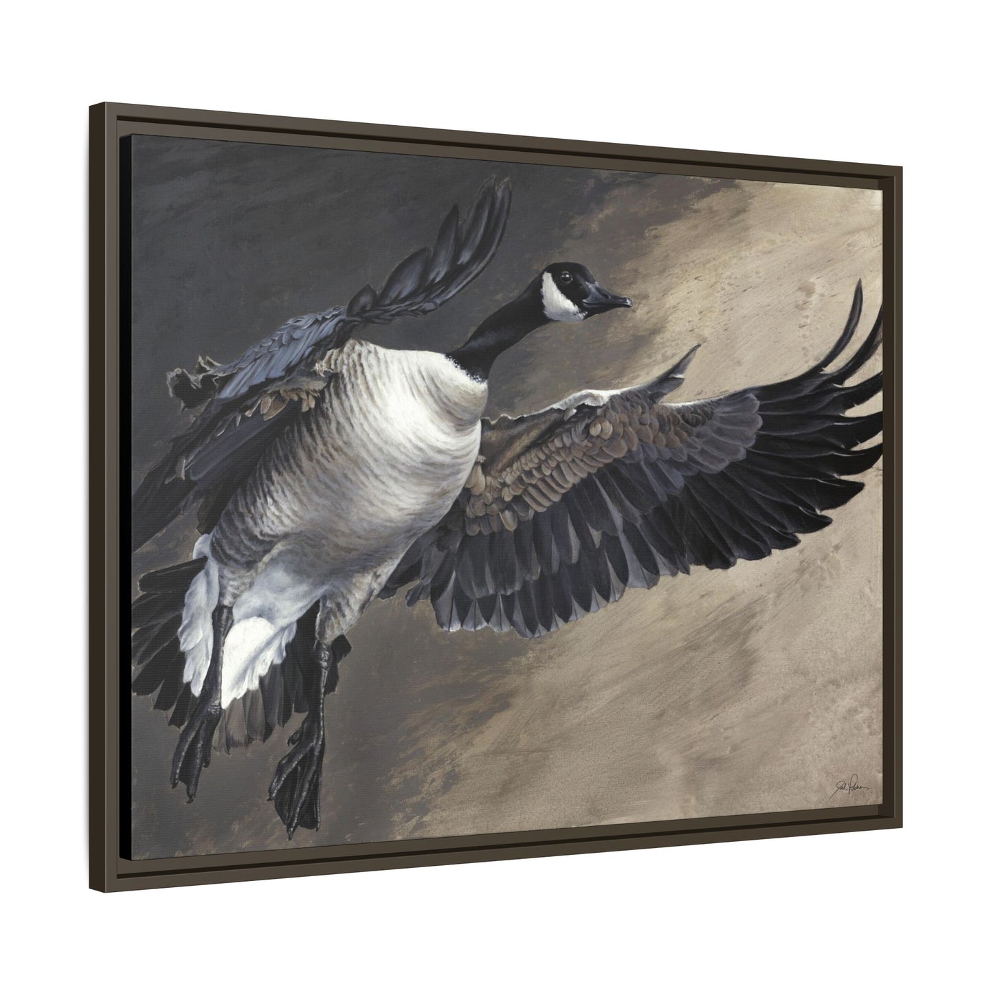 "Homeward Bound" Framed Canvas