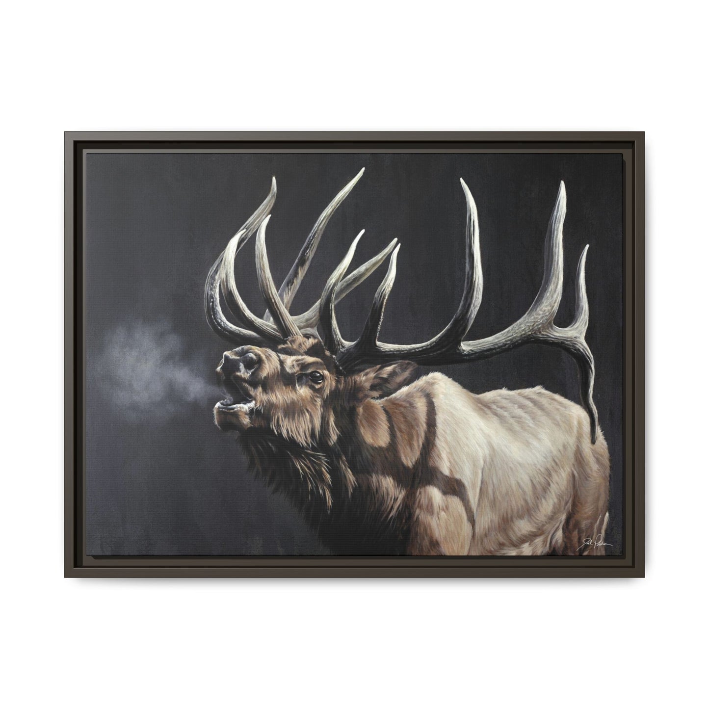 "Royal Persuasion" Framed Canvas