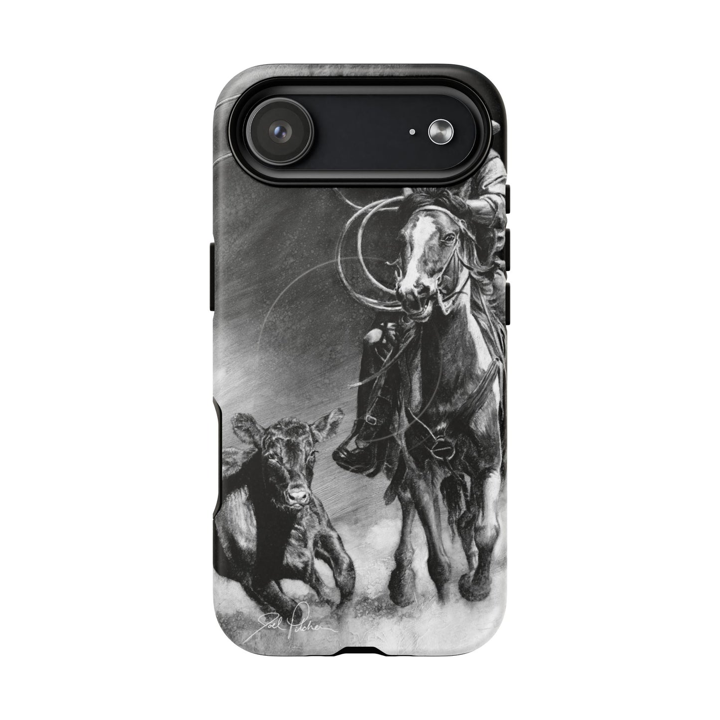 "Calf Roping" Magnetic Tough Case