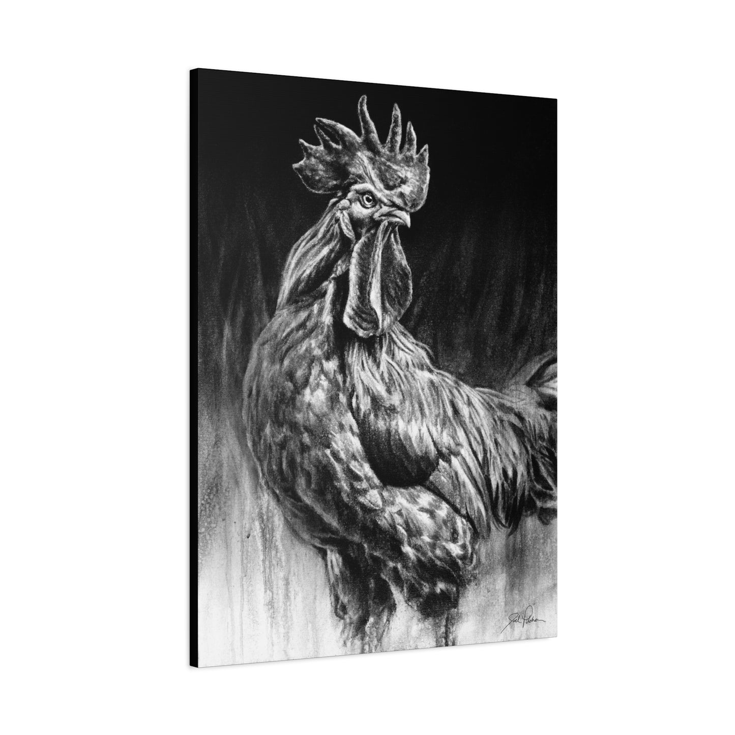 "Yard Boss" Stretched Canvas