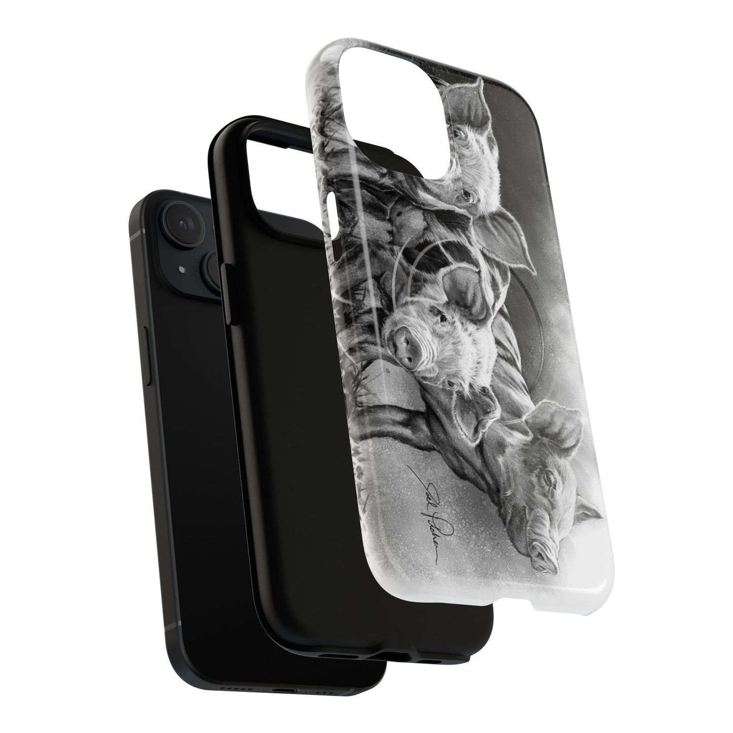 "Pig Tales" Magnetic Tough Case