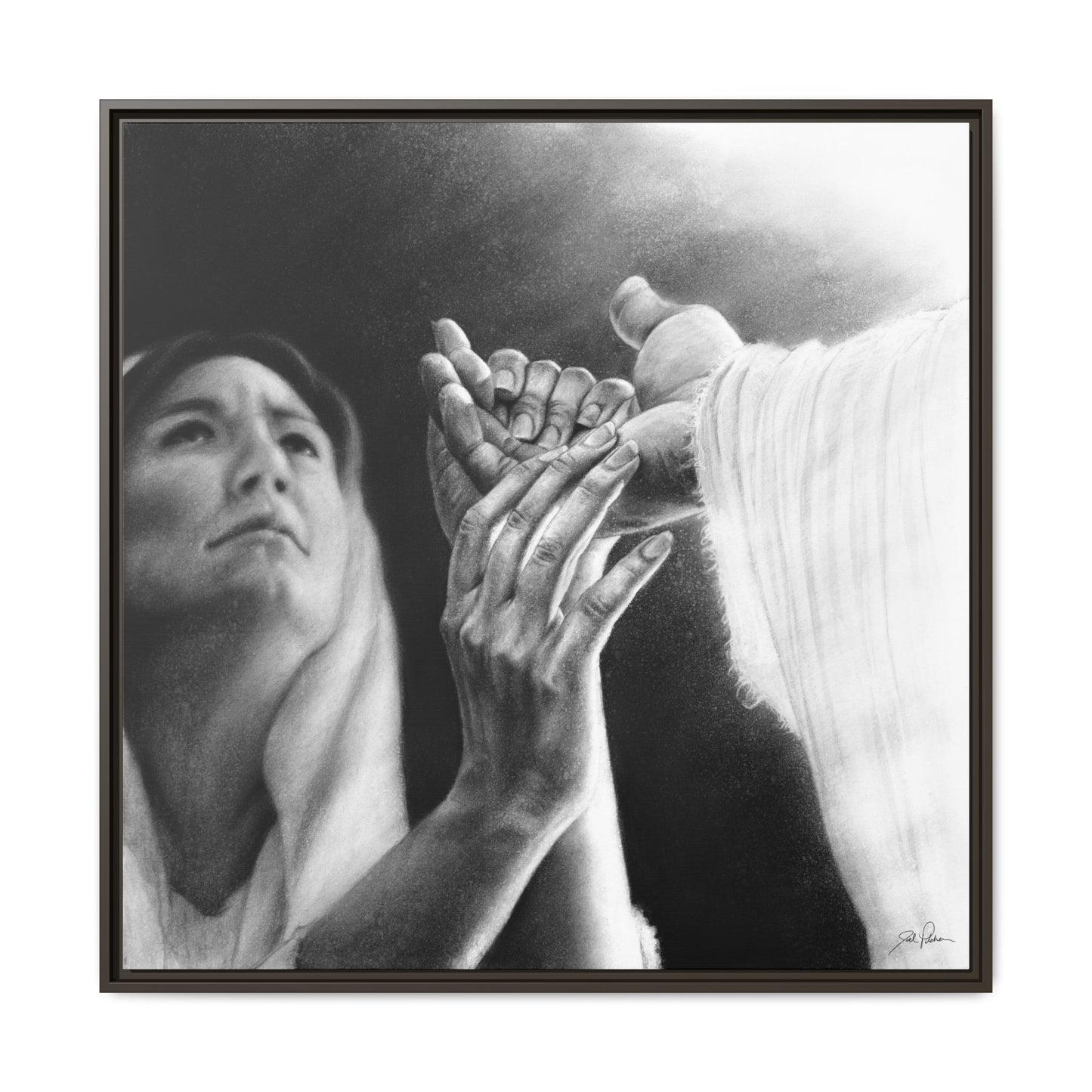 "Be of Good Comfort" Framed Canvas