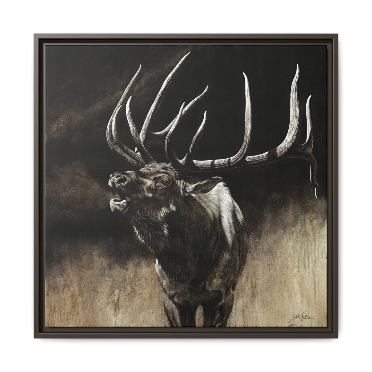 "Call of the Wild" Framed Canvas