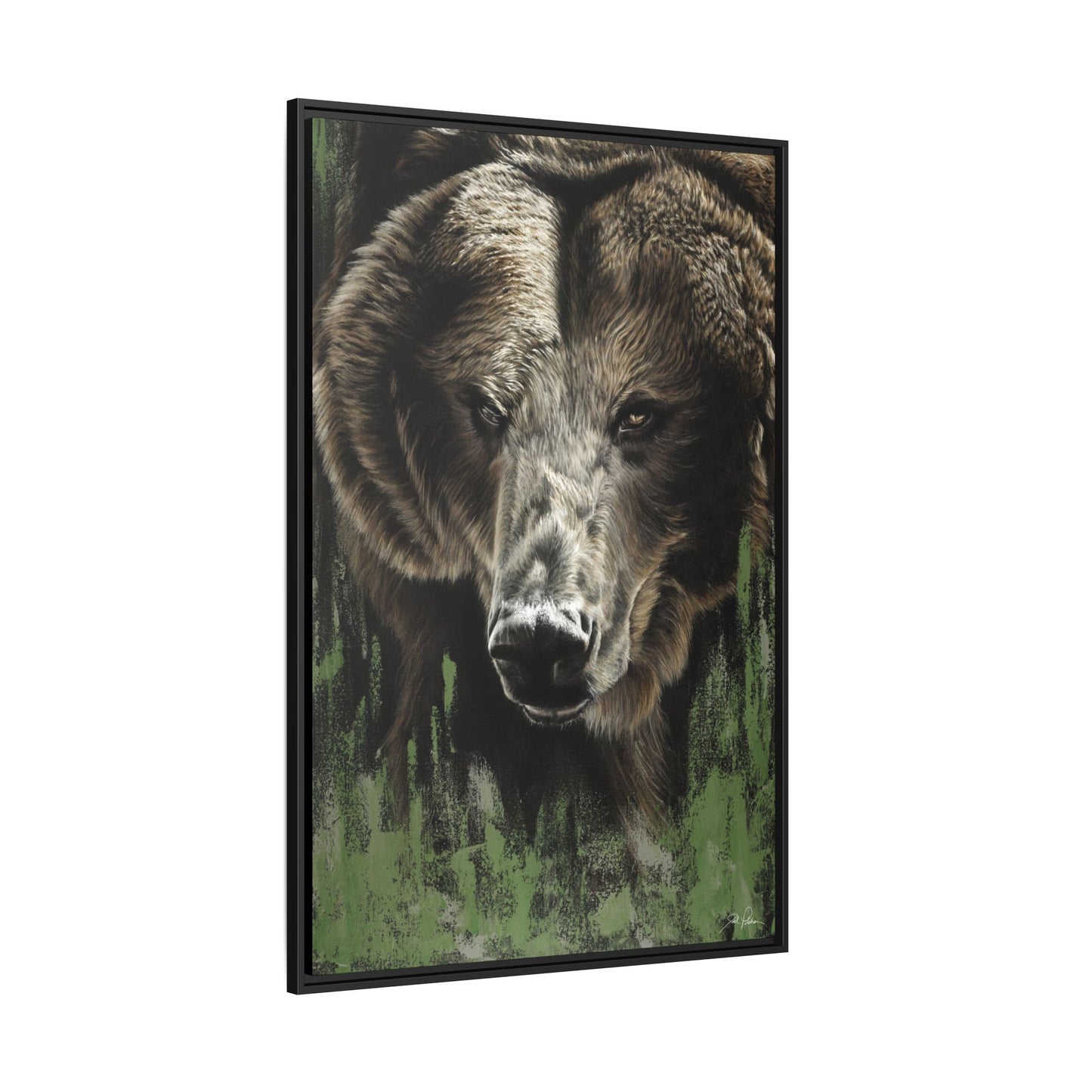 "Beast" Framed Canvas